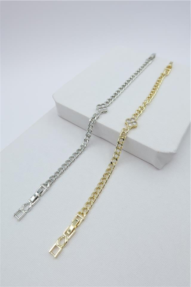 Luxury VIP Figürlü Zincir Bileklik