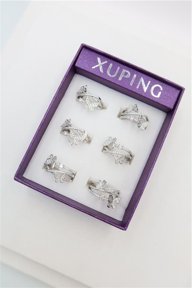 6'lı Xuping Yüzük Set