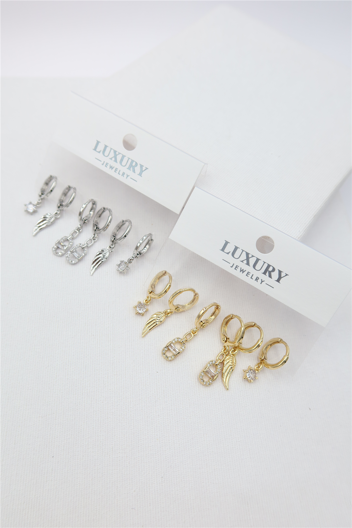 Luxury 6'lı Küpe Set