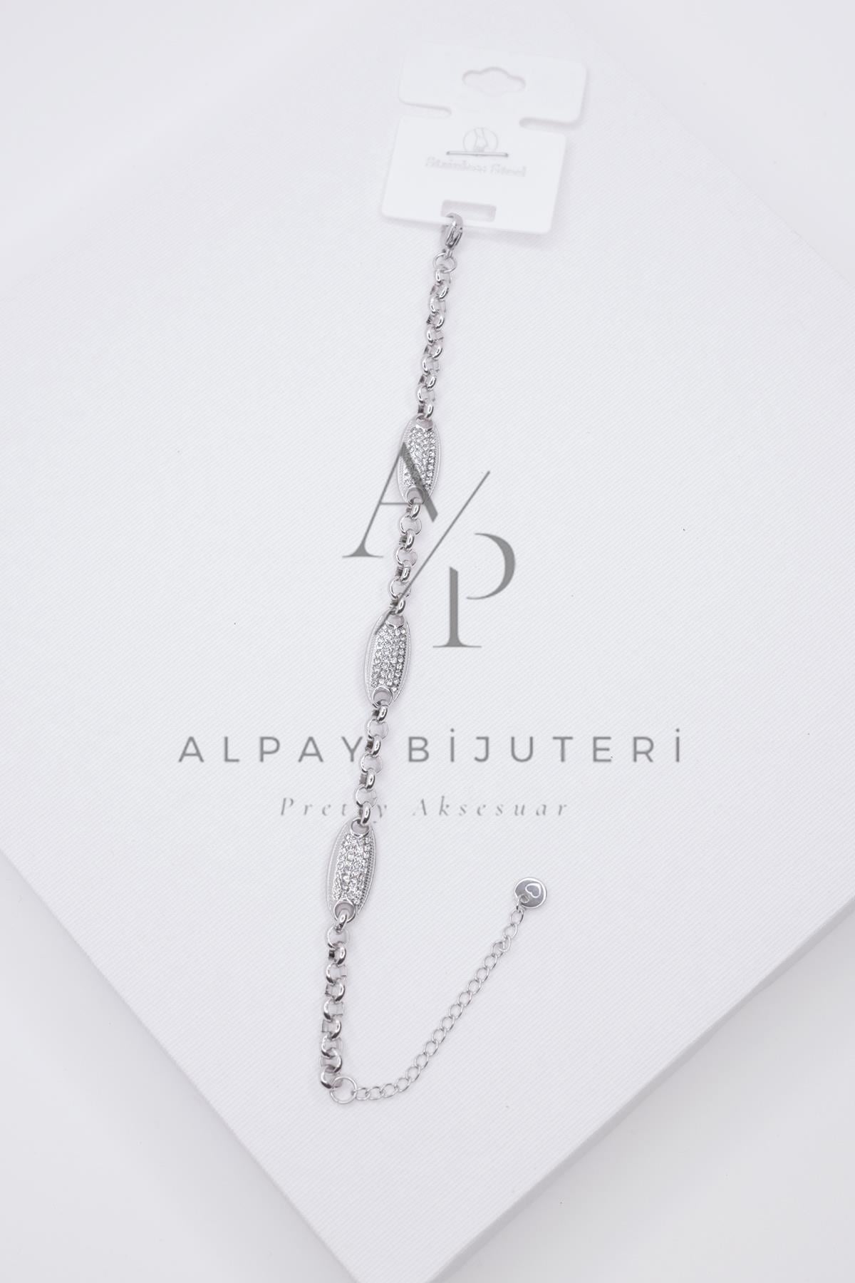 Şık Tasarım Çelik Bileklik