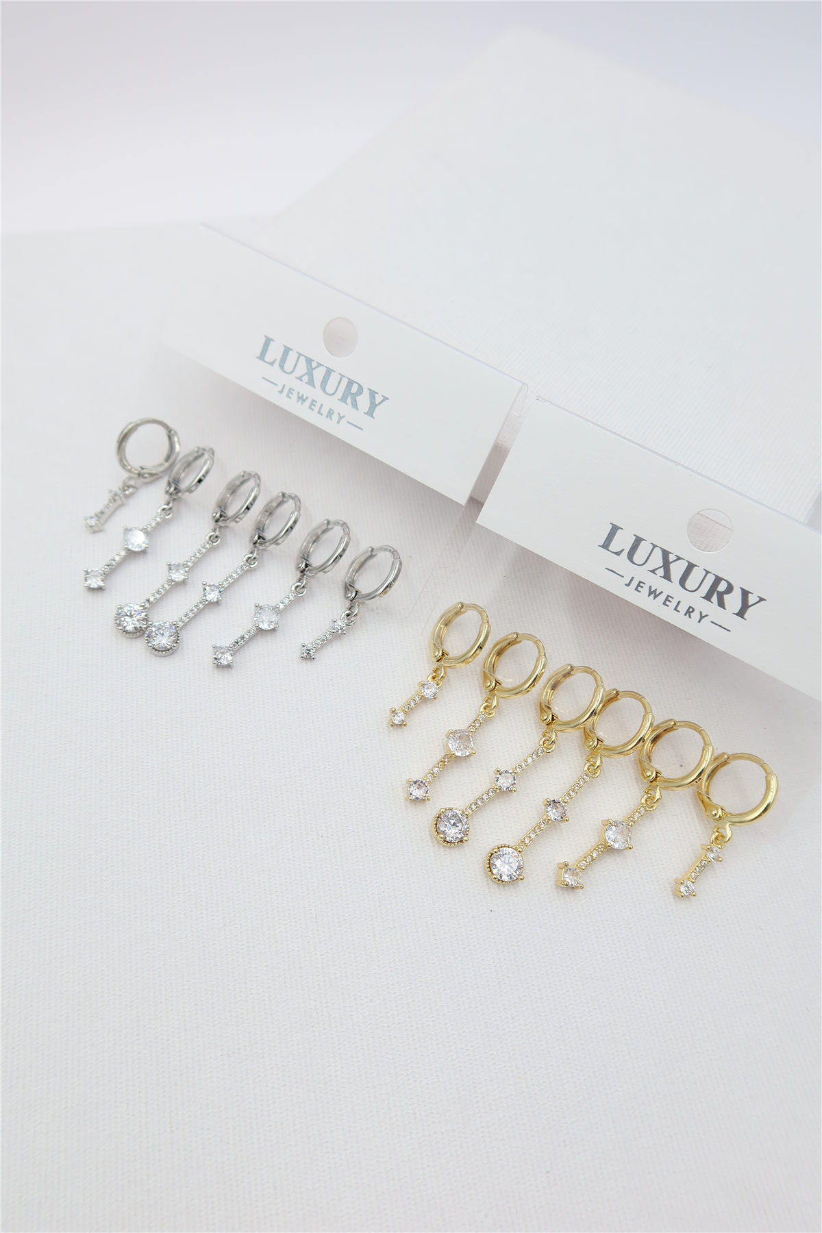 Luxury 6'lı Küpe Set