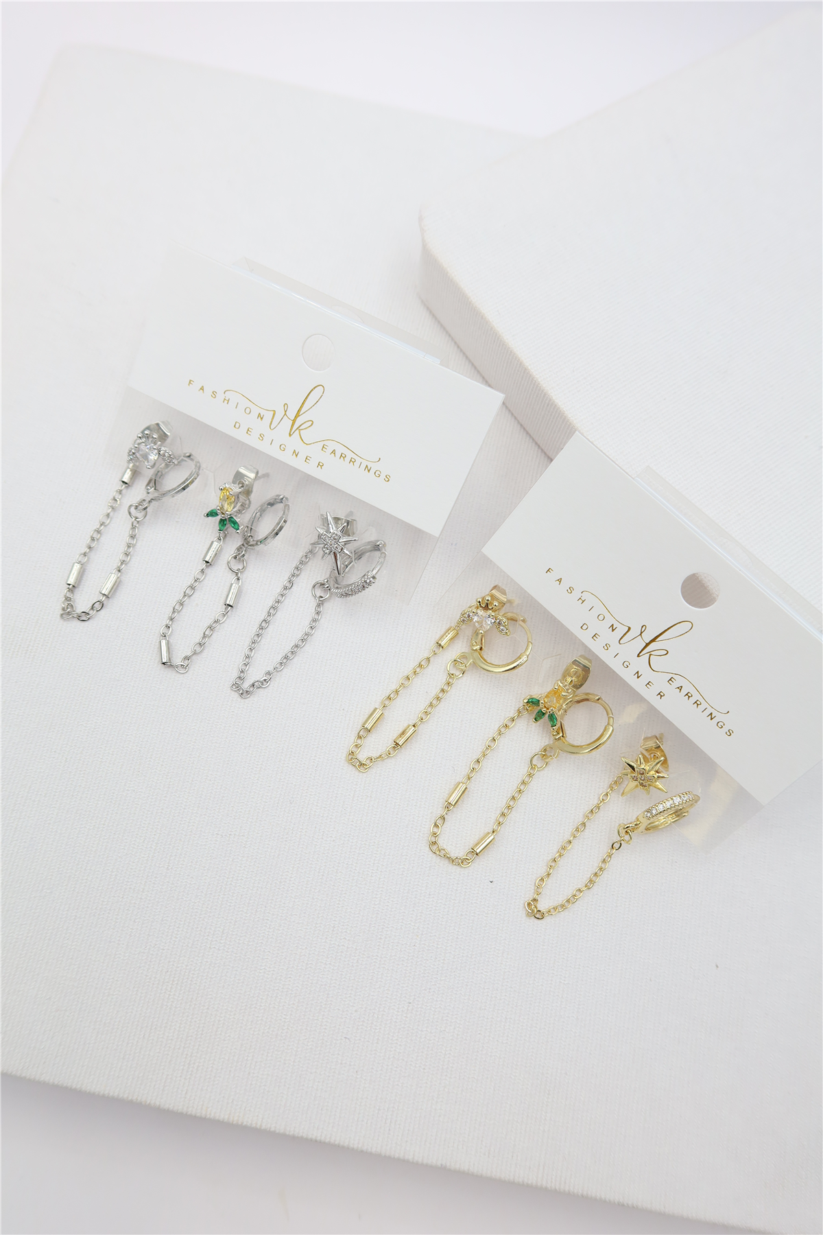 Luxury 6'lı Küpe Set