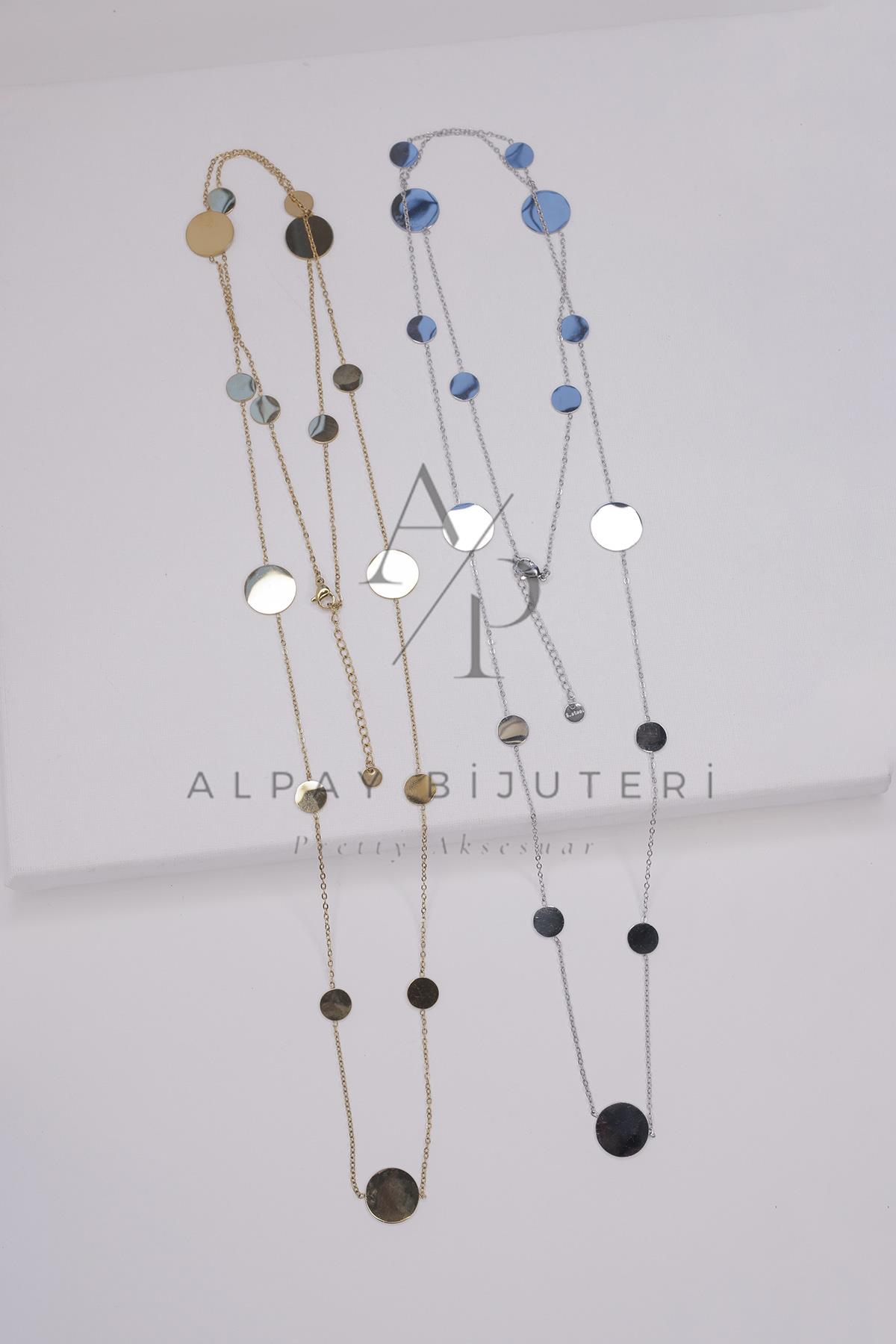 Şık Tasarım Çelik Kolye