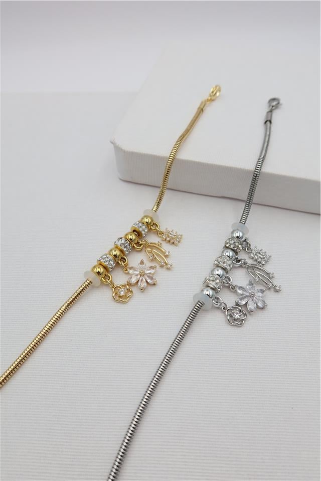 Çelik Charm Bileklik