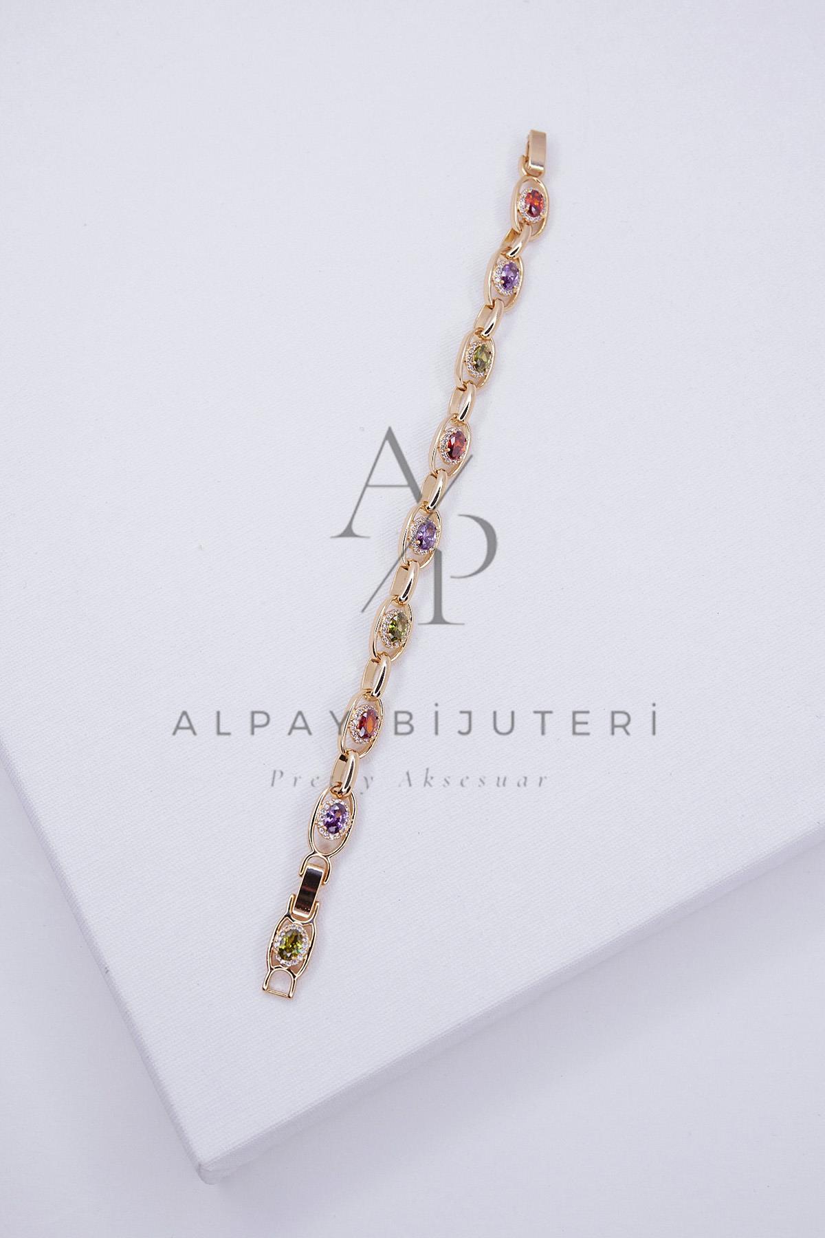 Rose Gold Şık Tasarım Xuping Bileklik