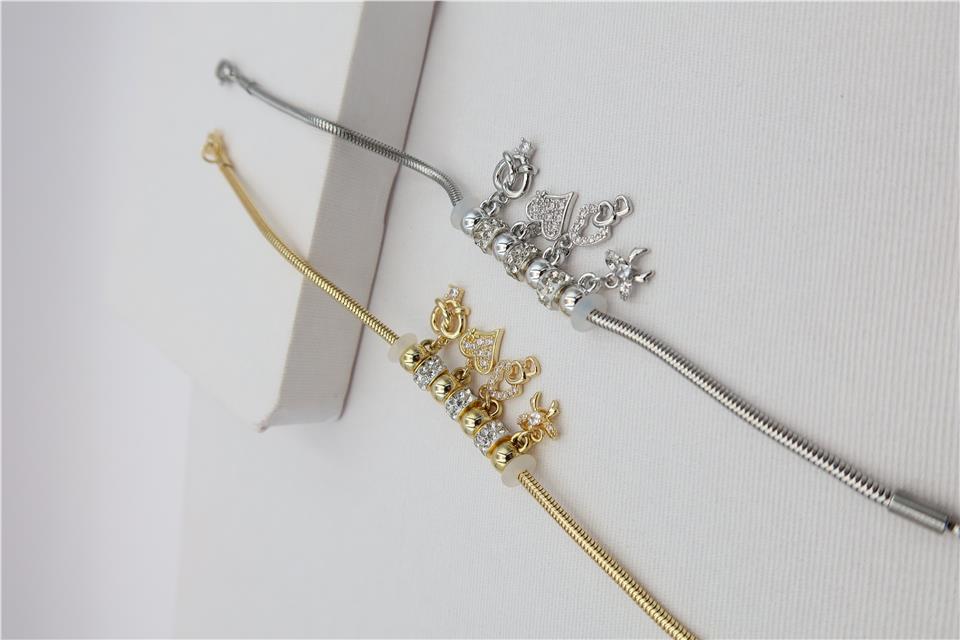 Çelik Charm Bileklik