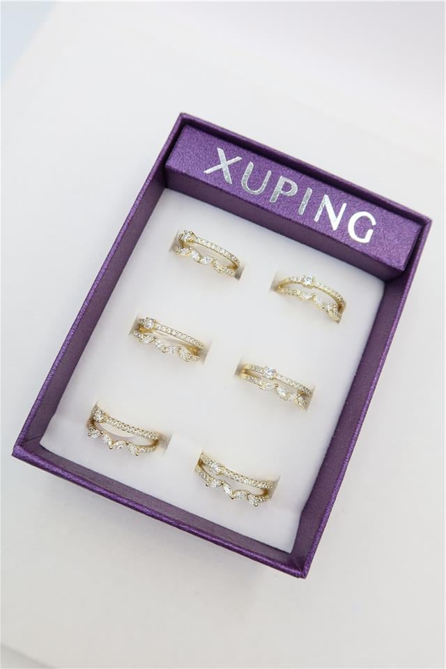 6'lı Xuping Yüzük Set