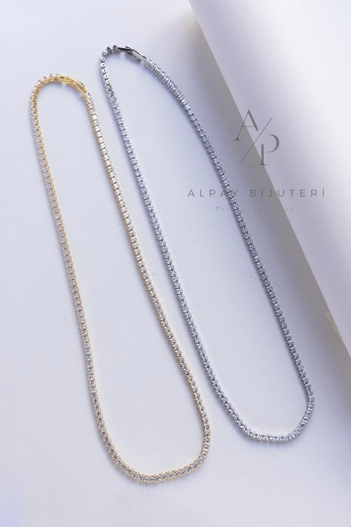 Su Yolu Zirkon Kolye