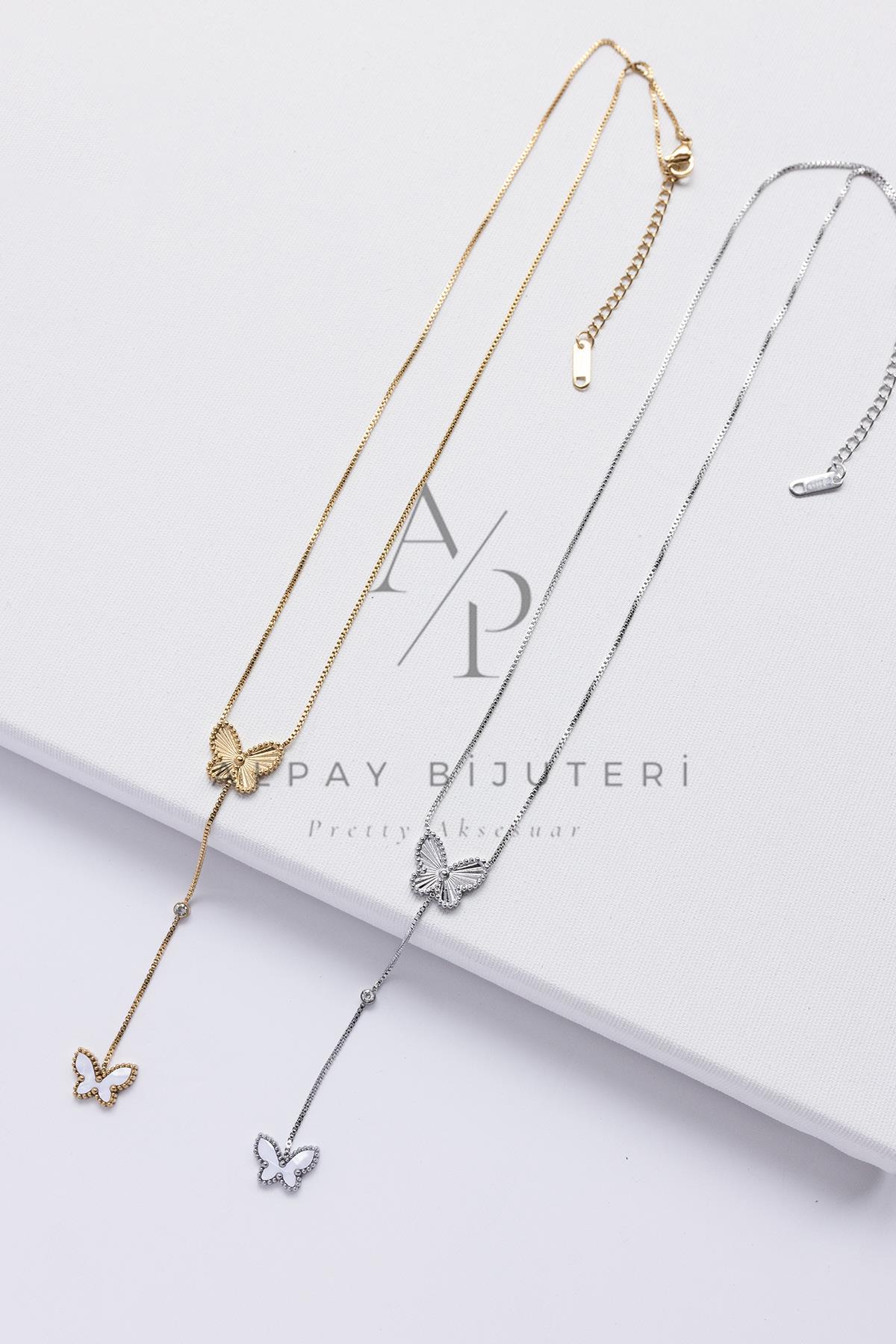 Y Model Çelik Kolye