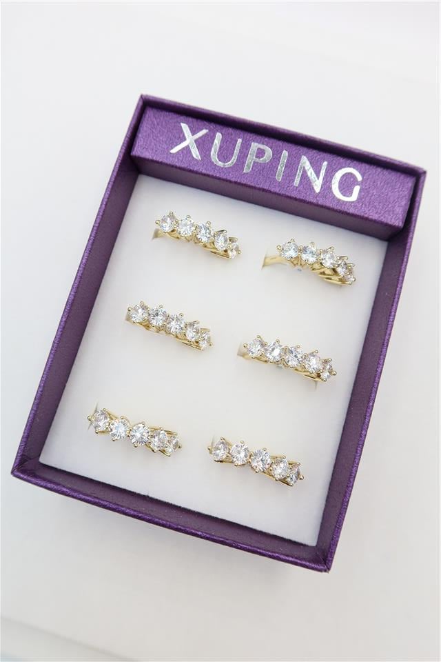 6'lı Xuping Yüzük Set