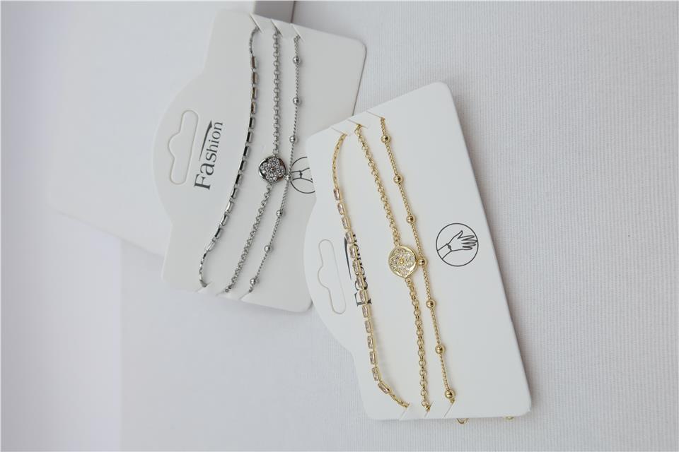 Luxury VIP Üçlü Kombin Bileklik