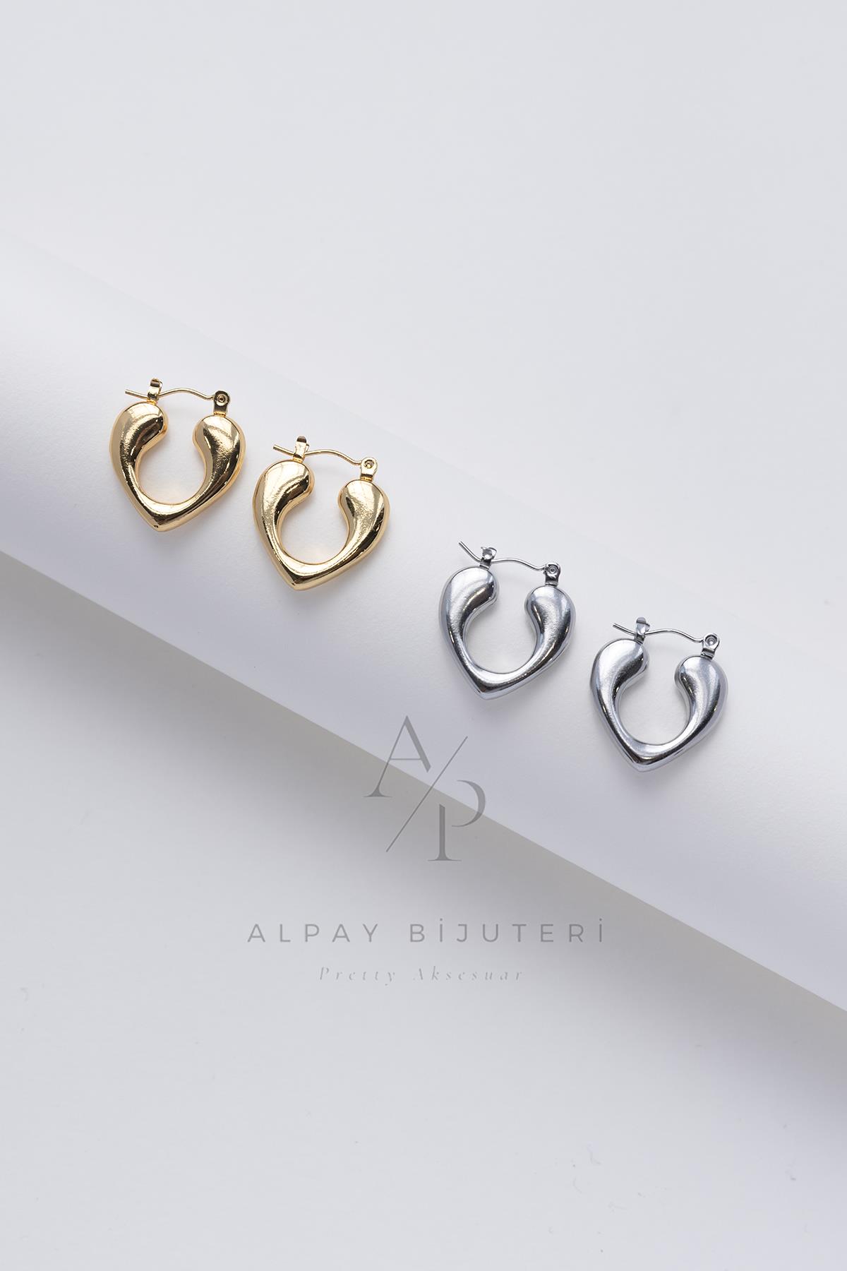 Asimetrik Model Çelik Küpe