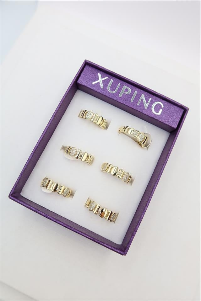 6'lı Xuping Yüzük Set