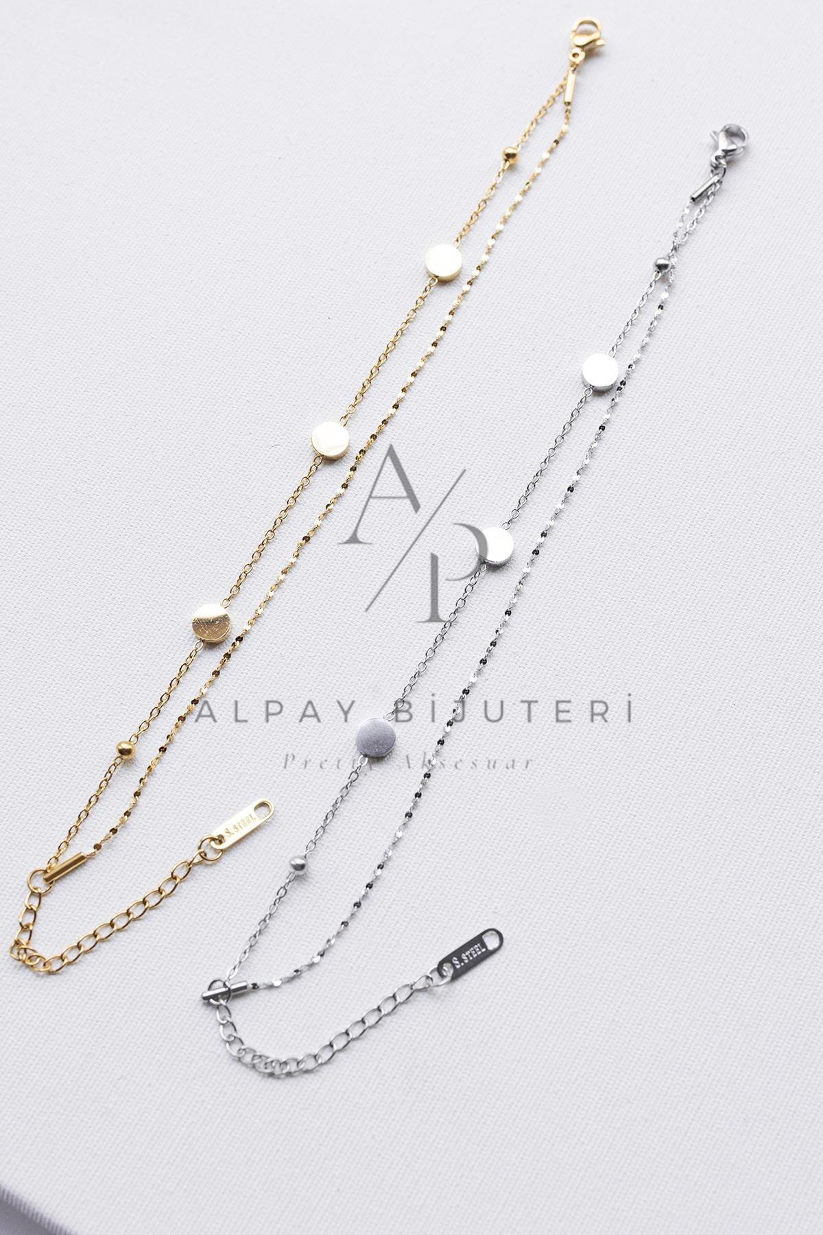 Şık Tasarım Çelik Bileklik