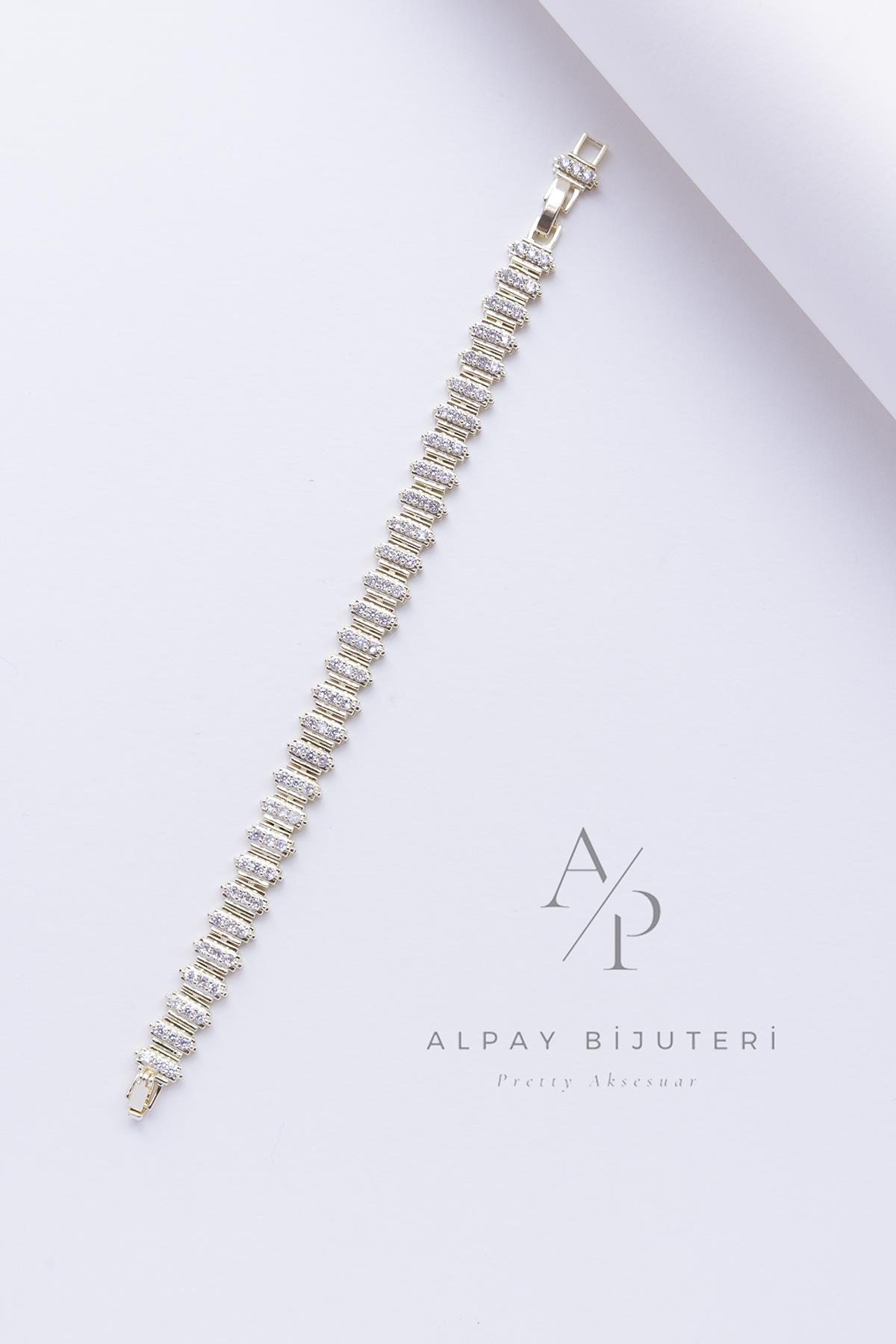 VIP Zirkon Parıltılı Bileklik