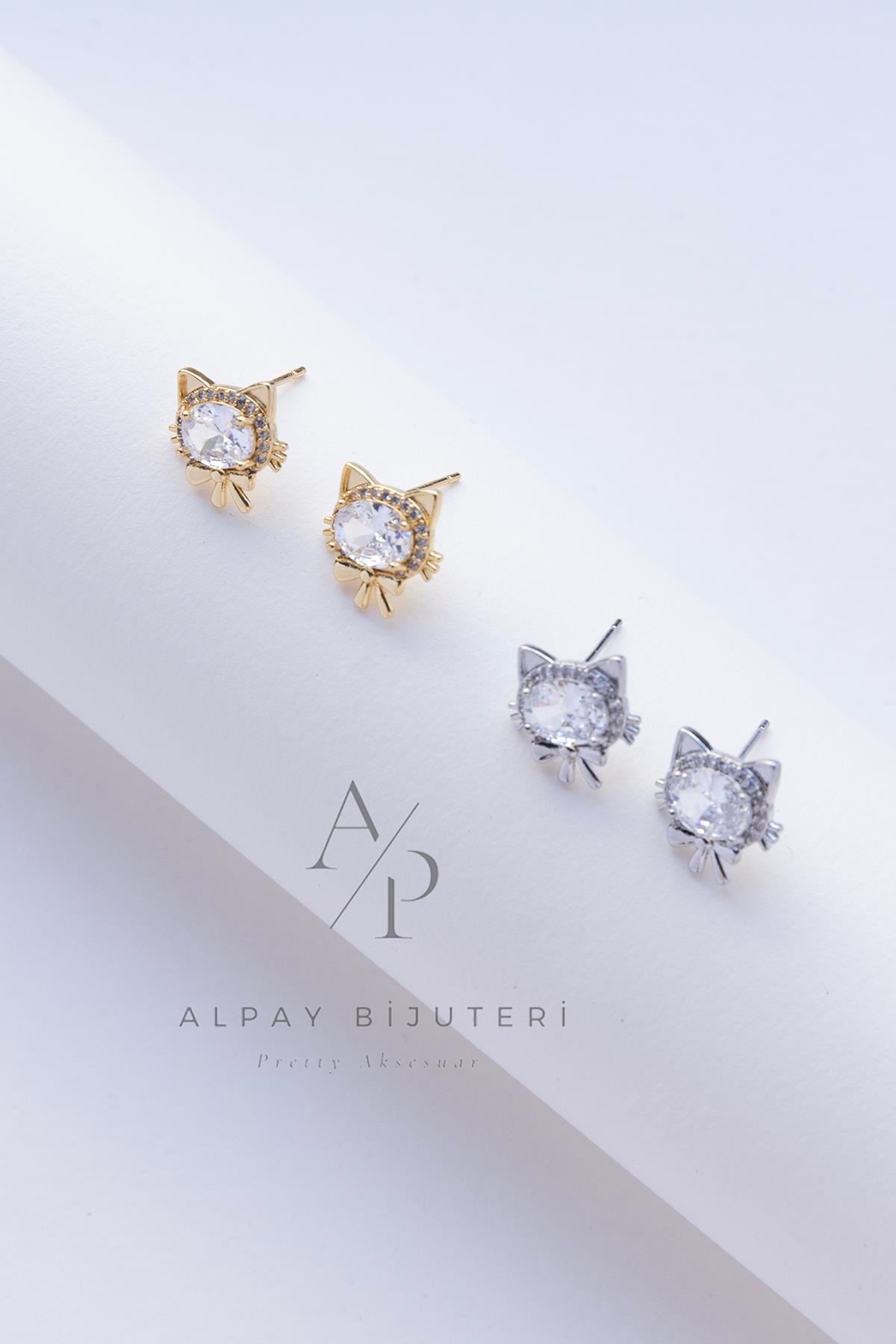 Zirkon Minimal Model Küpe