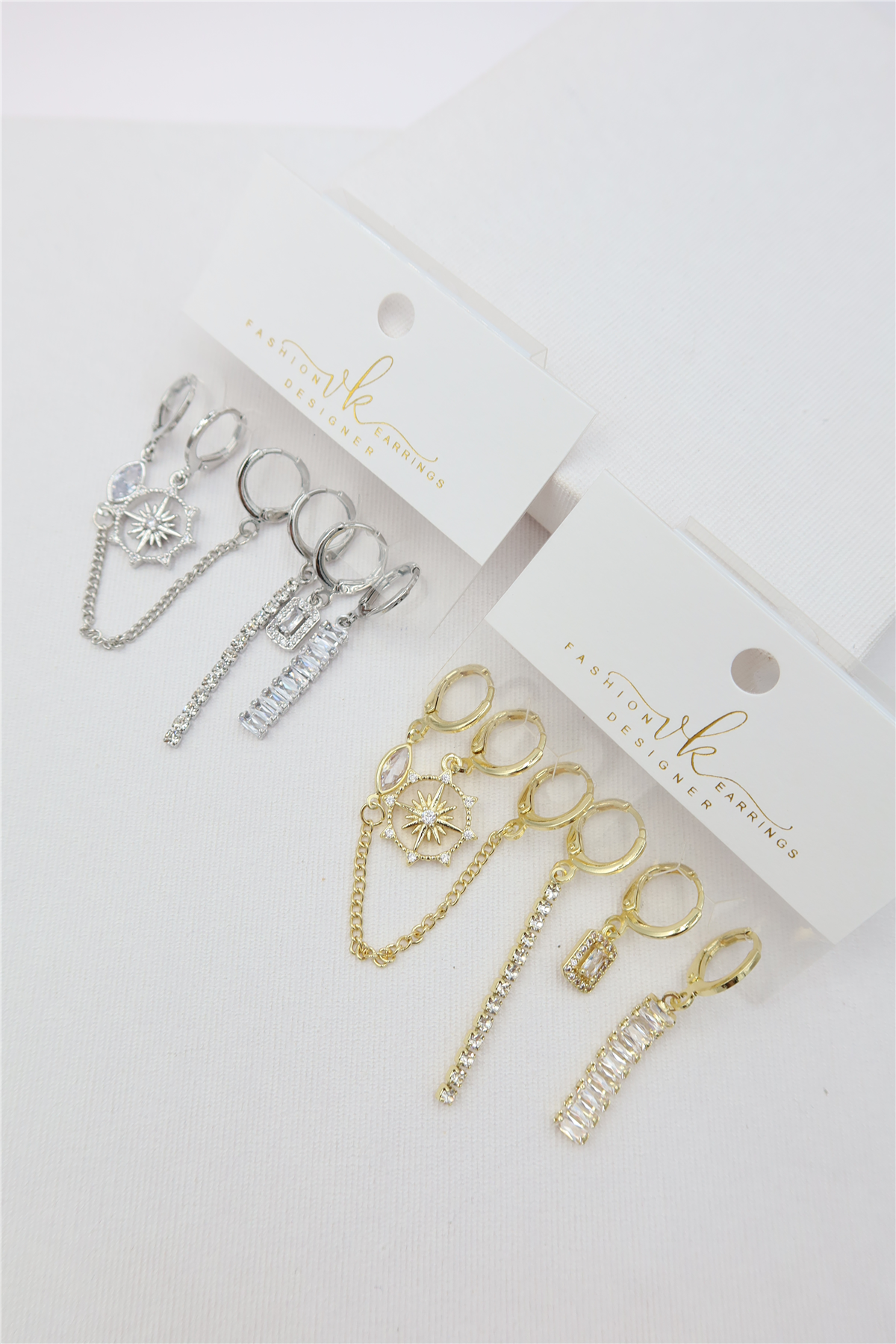 Luxury 6'lı Küpe Set