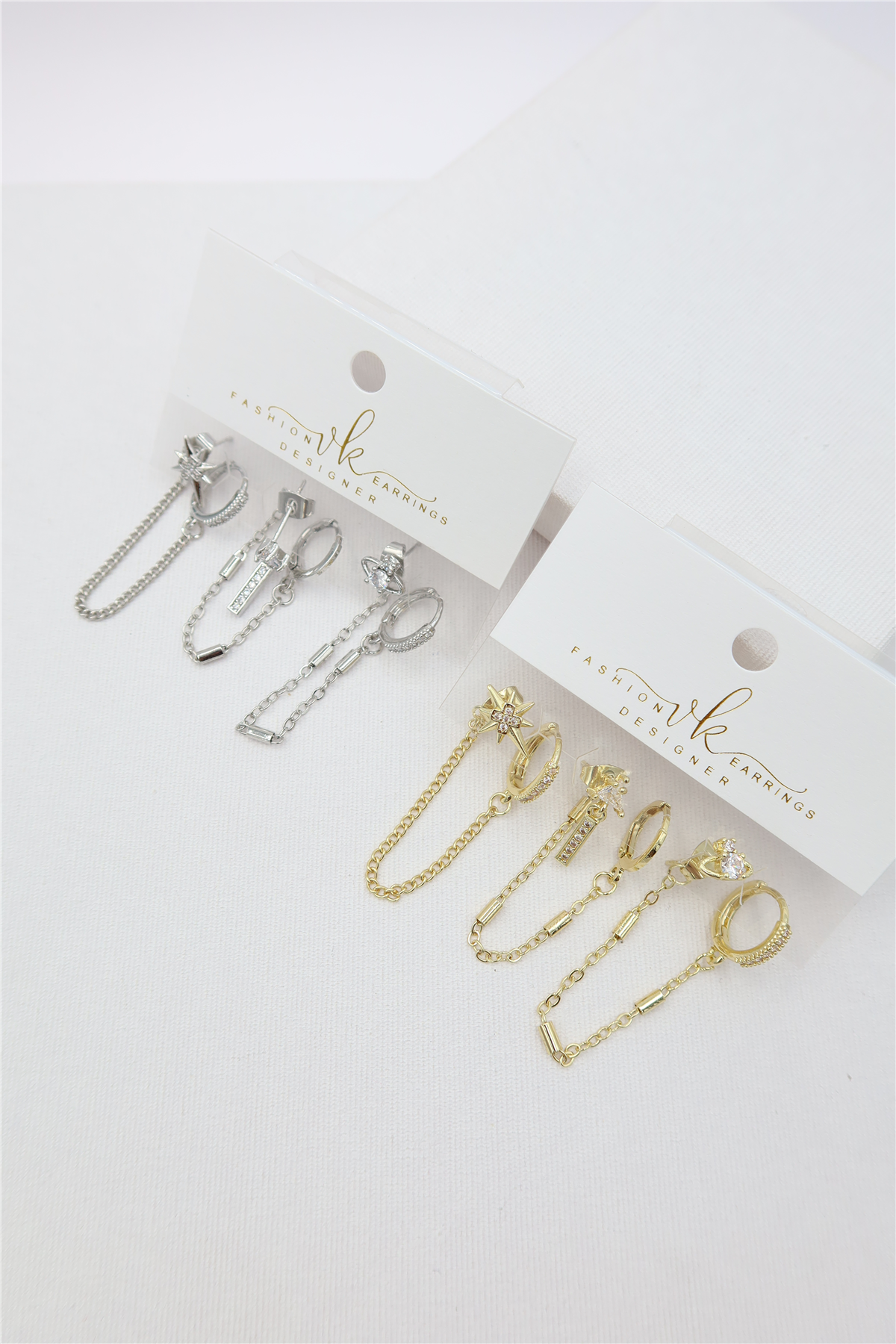 Luxury 6'lı Küpe Set