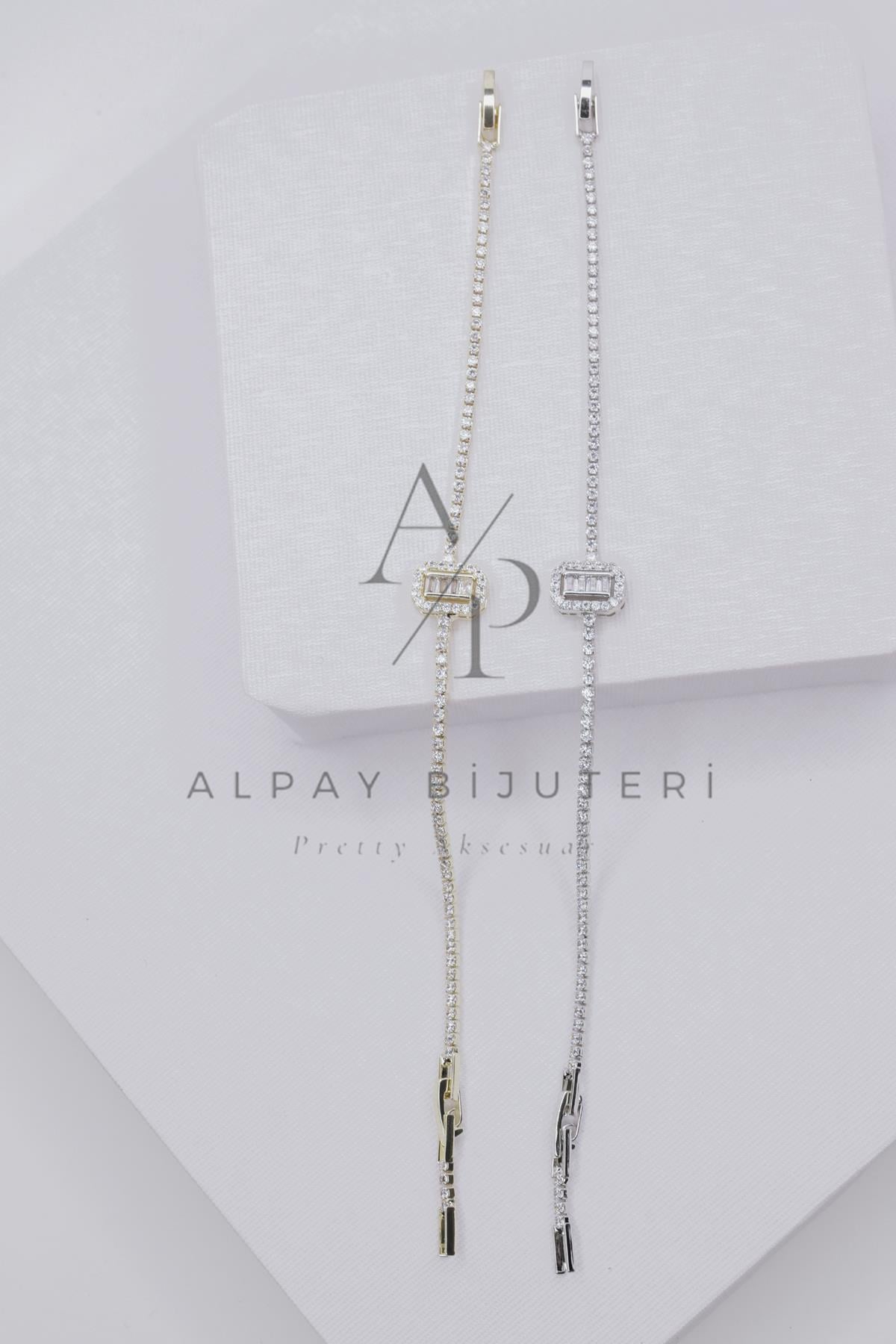 Zirkon Taş Tasarım Bileklik