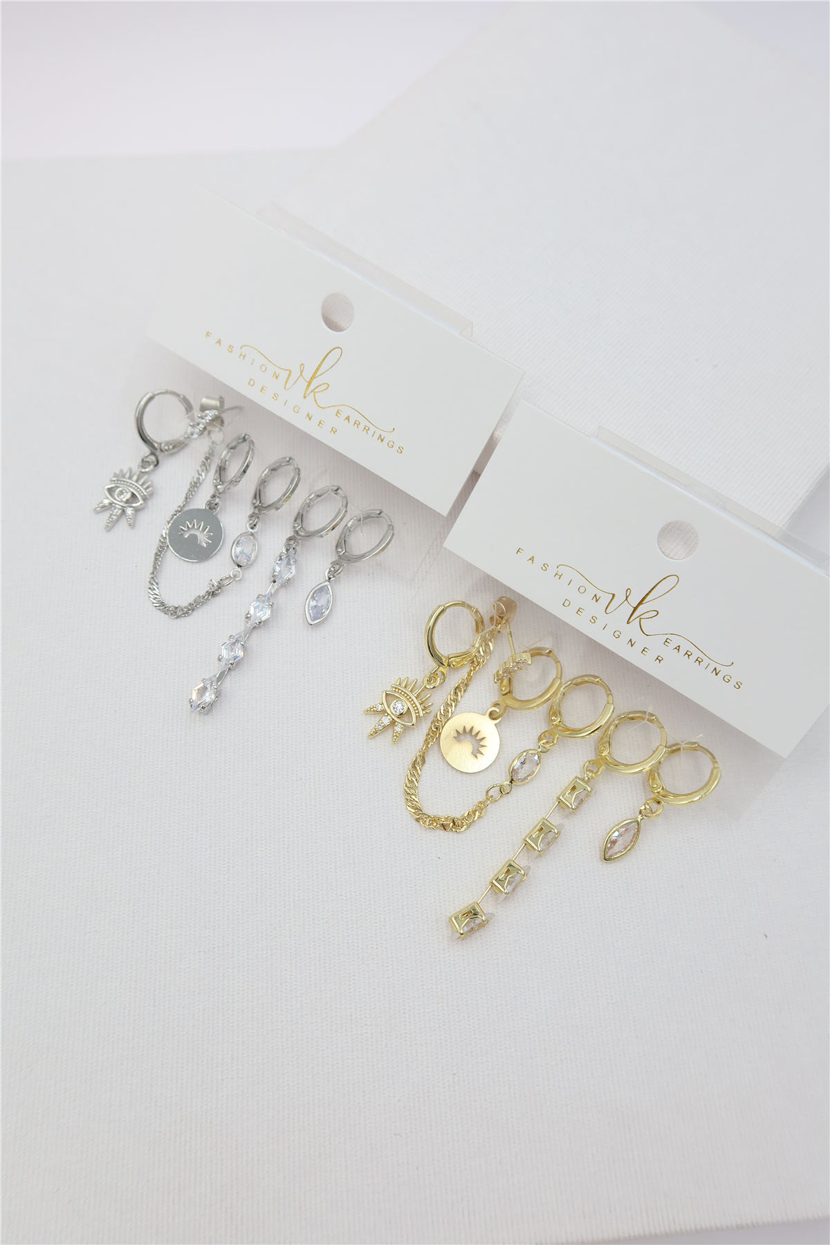 Luxury 6'lı Küpe Set
