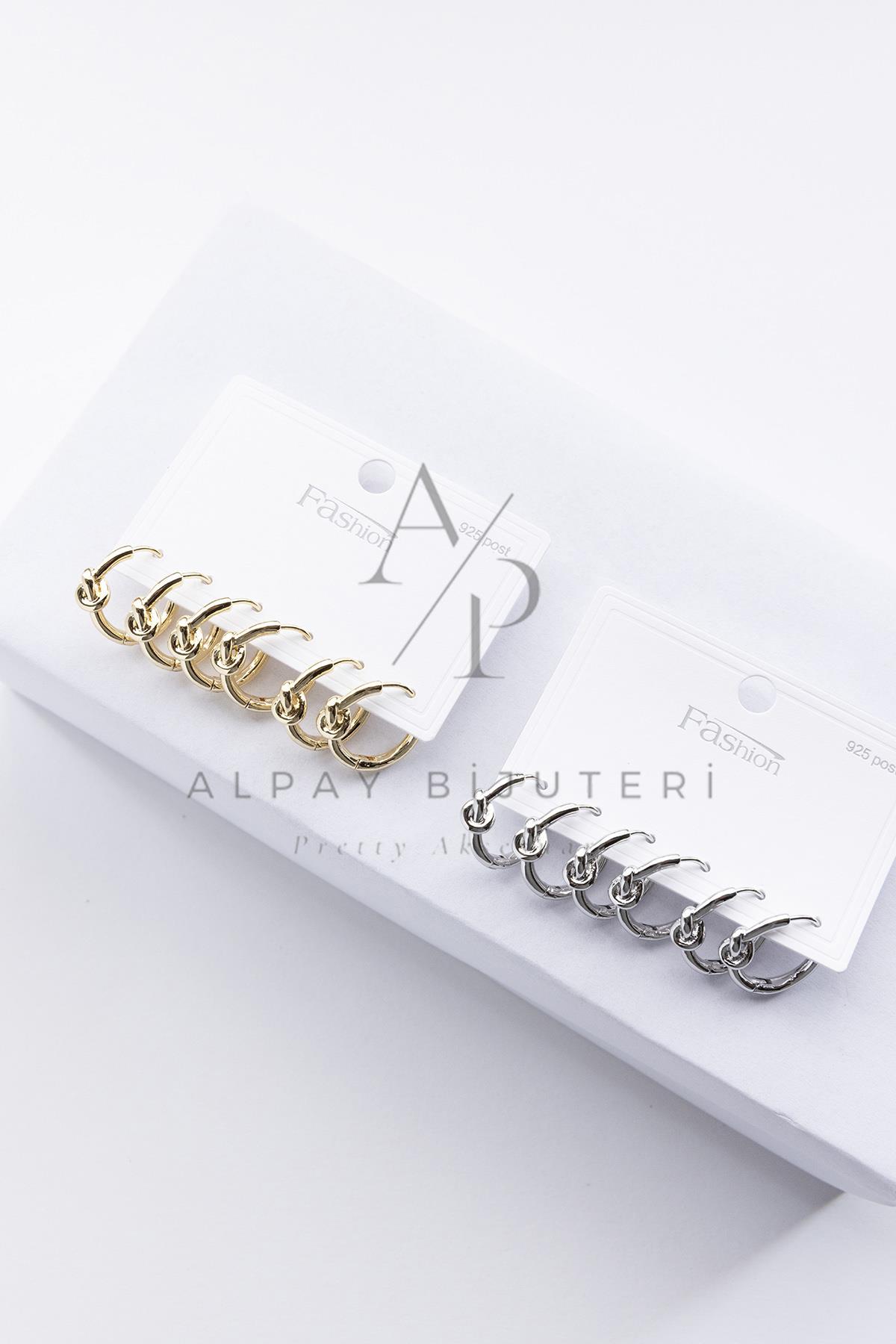 Altılı Halka Küpe