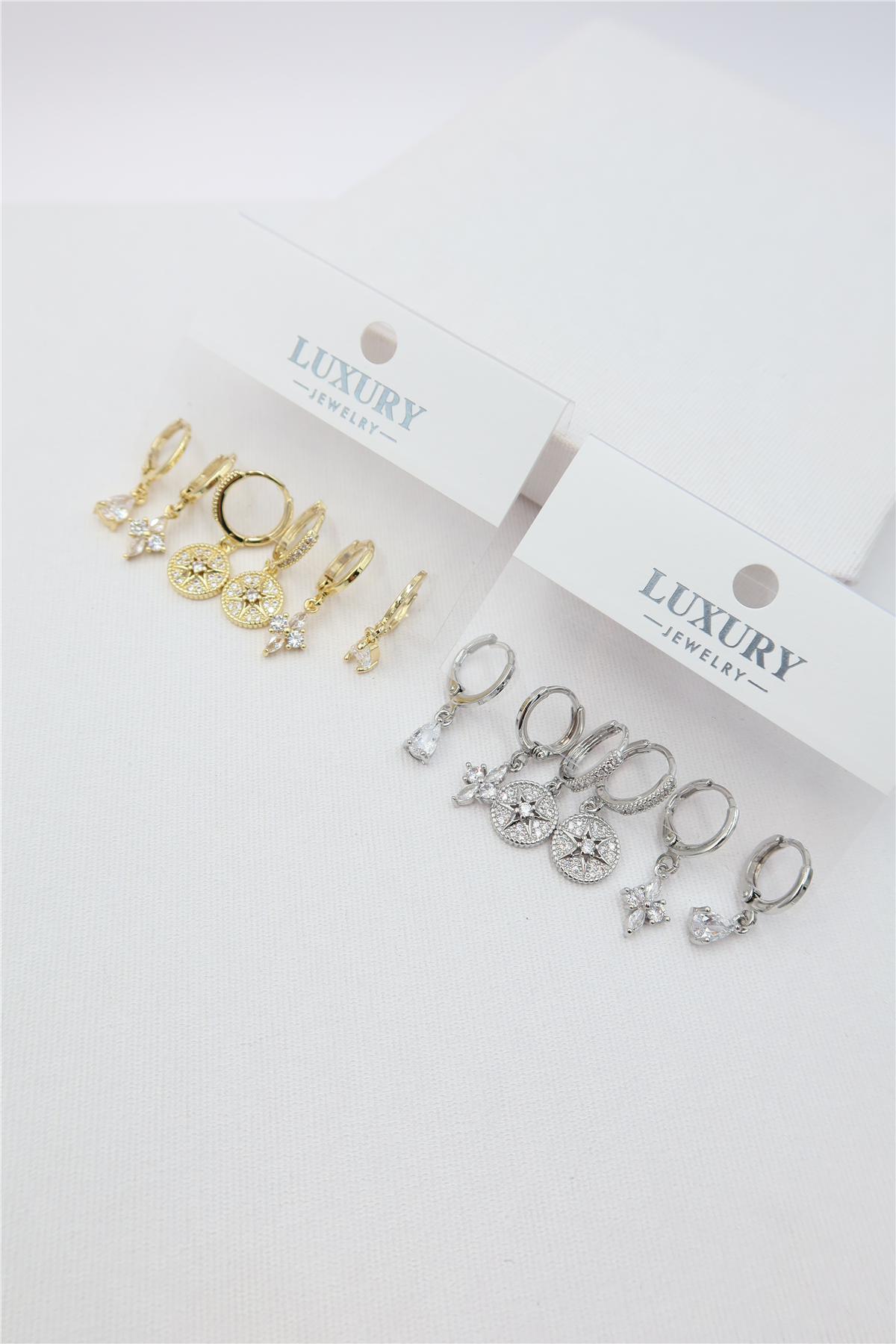 Luxury 6'lı Küpe Set