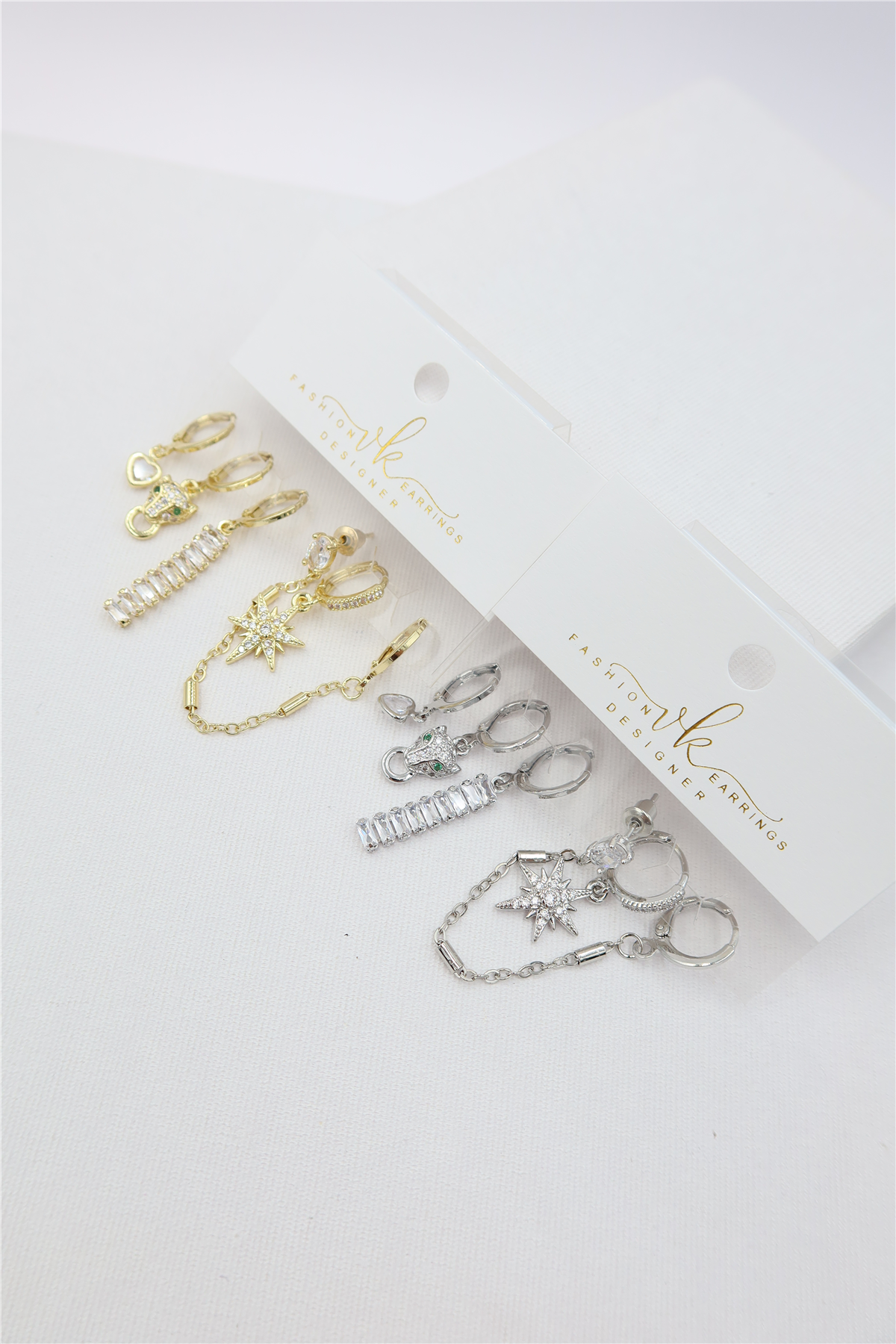 Luxury 6'lı Küpe Set
