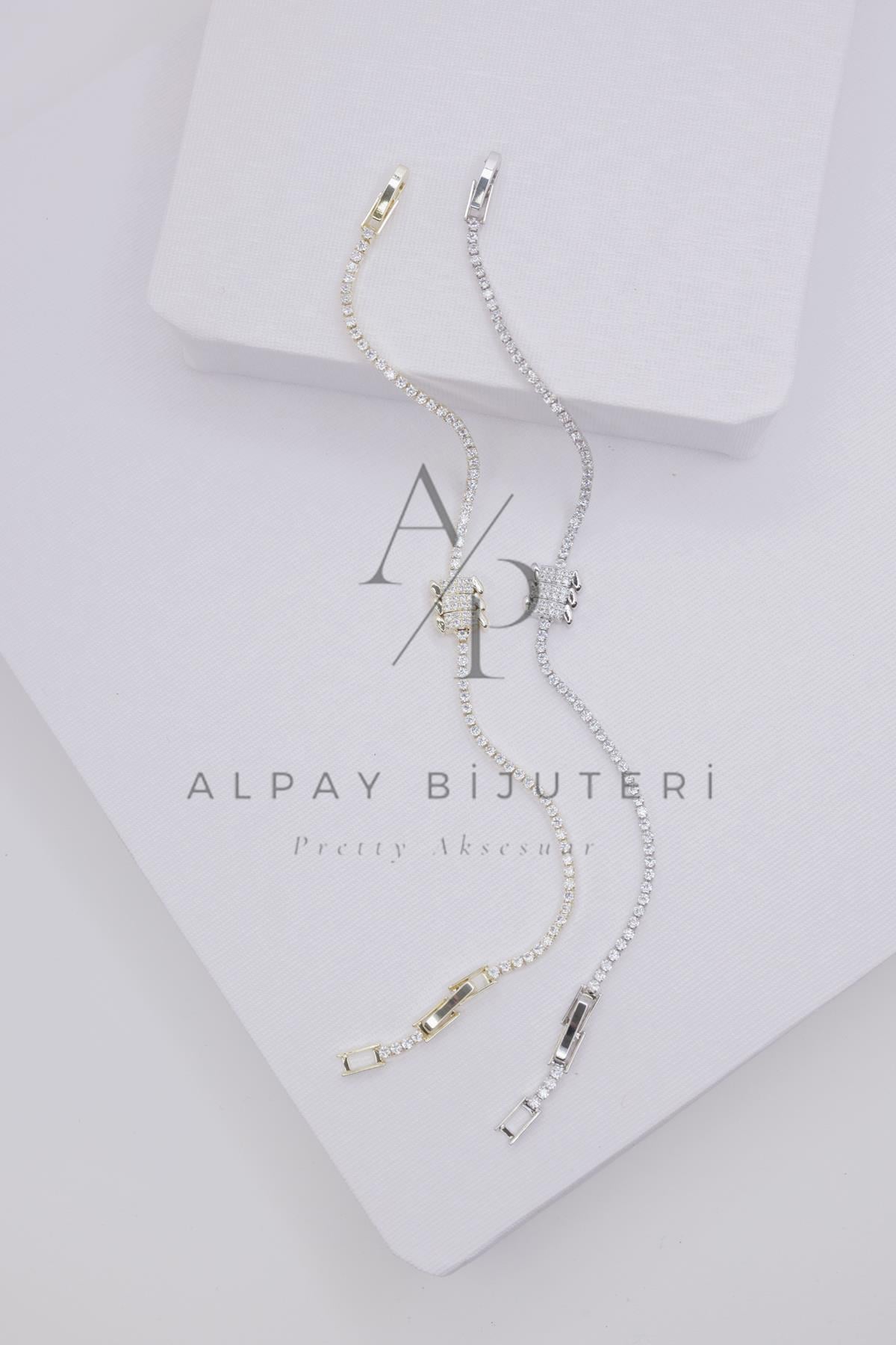 Zirkon Taş Tasarım Bileklik