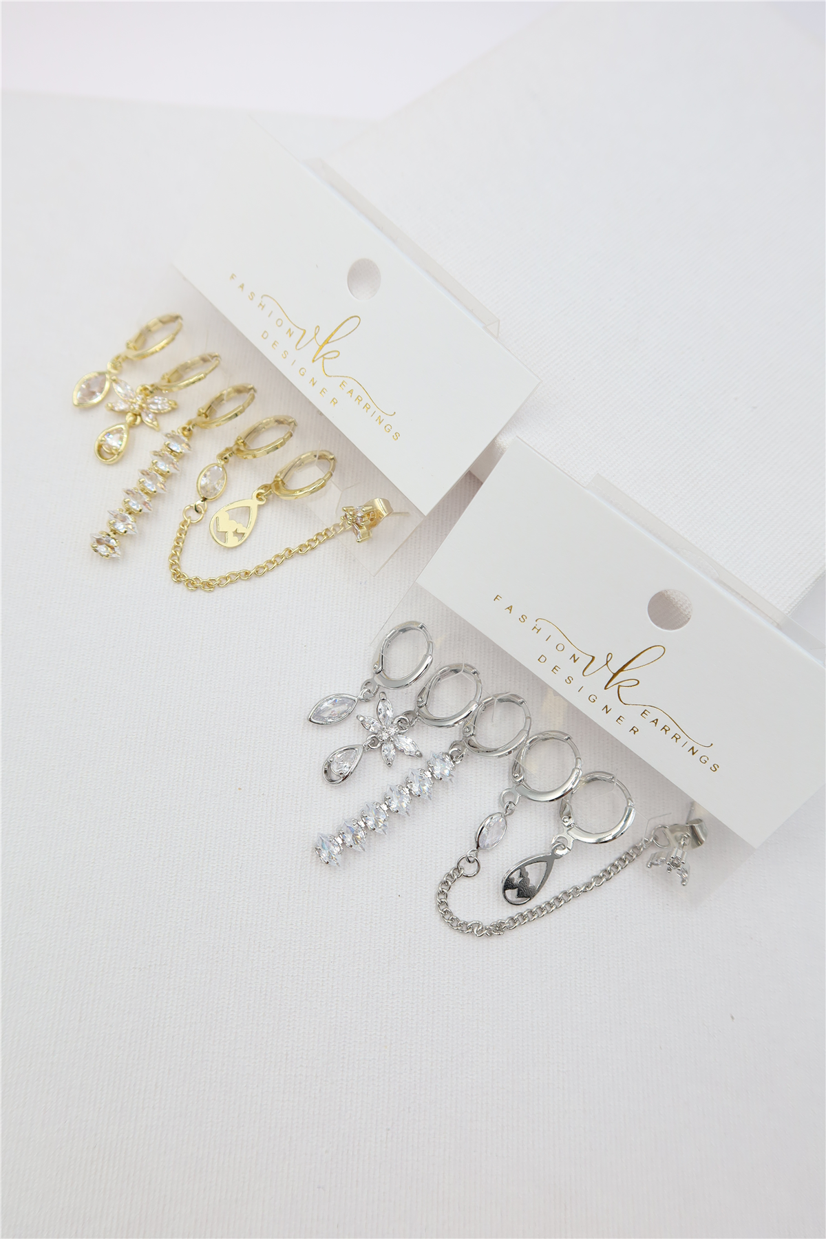 Luxury 6'lı Küpe Set