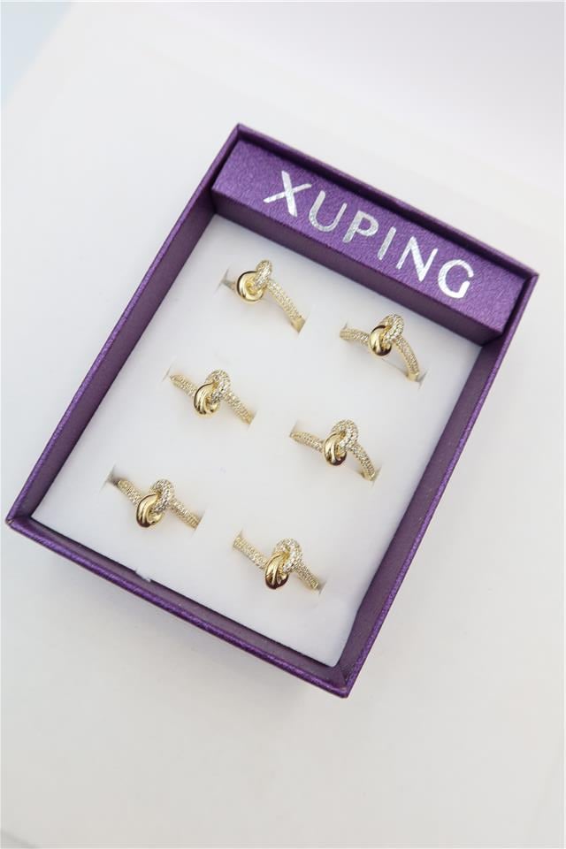 6'lı Xuping Yüzük Set