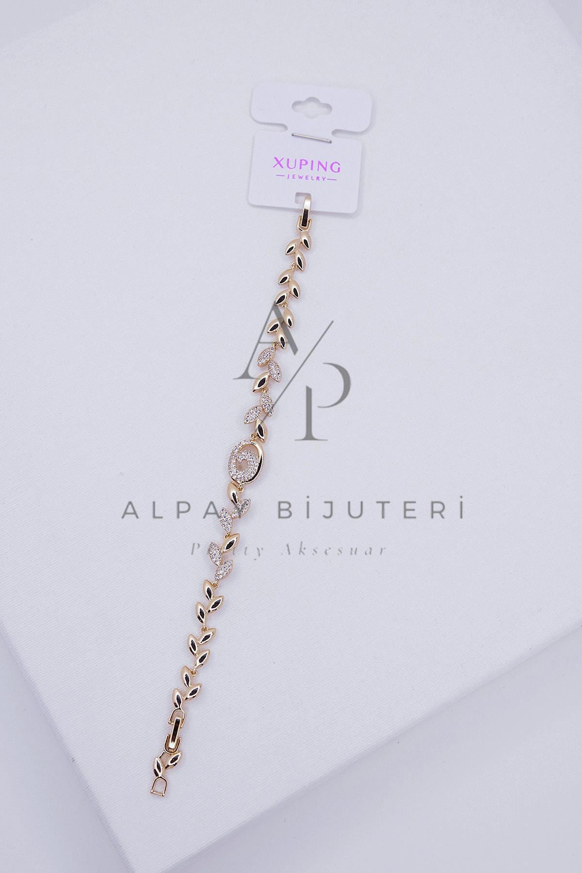 Rose Gold Şık Tasarım Xuping Bileklik