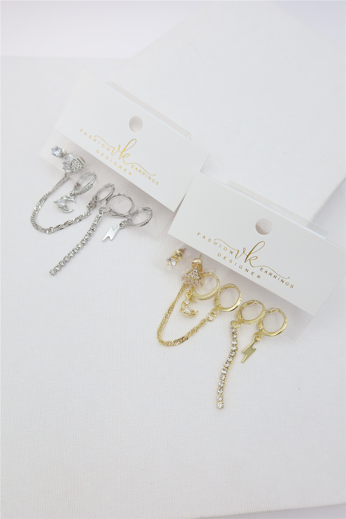 Luxury 6'lı Küpe Set