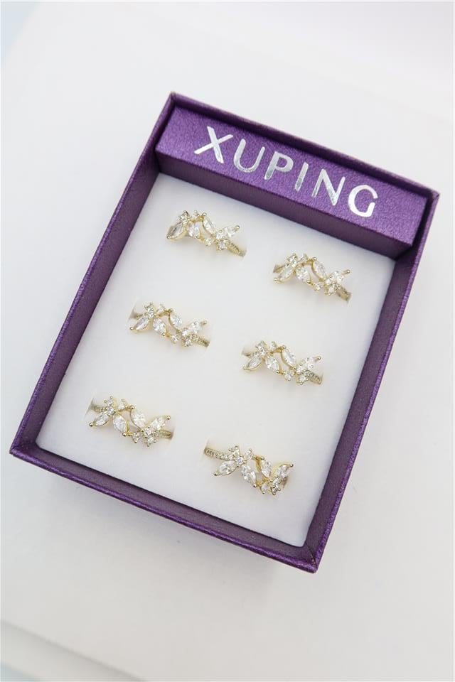 6'lı Xuping Yüzük Set
