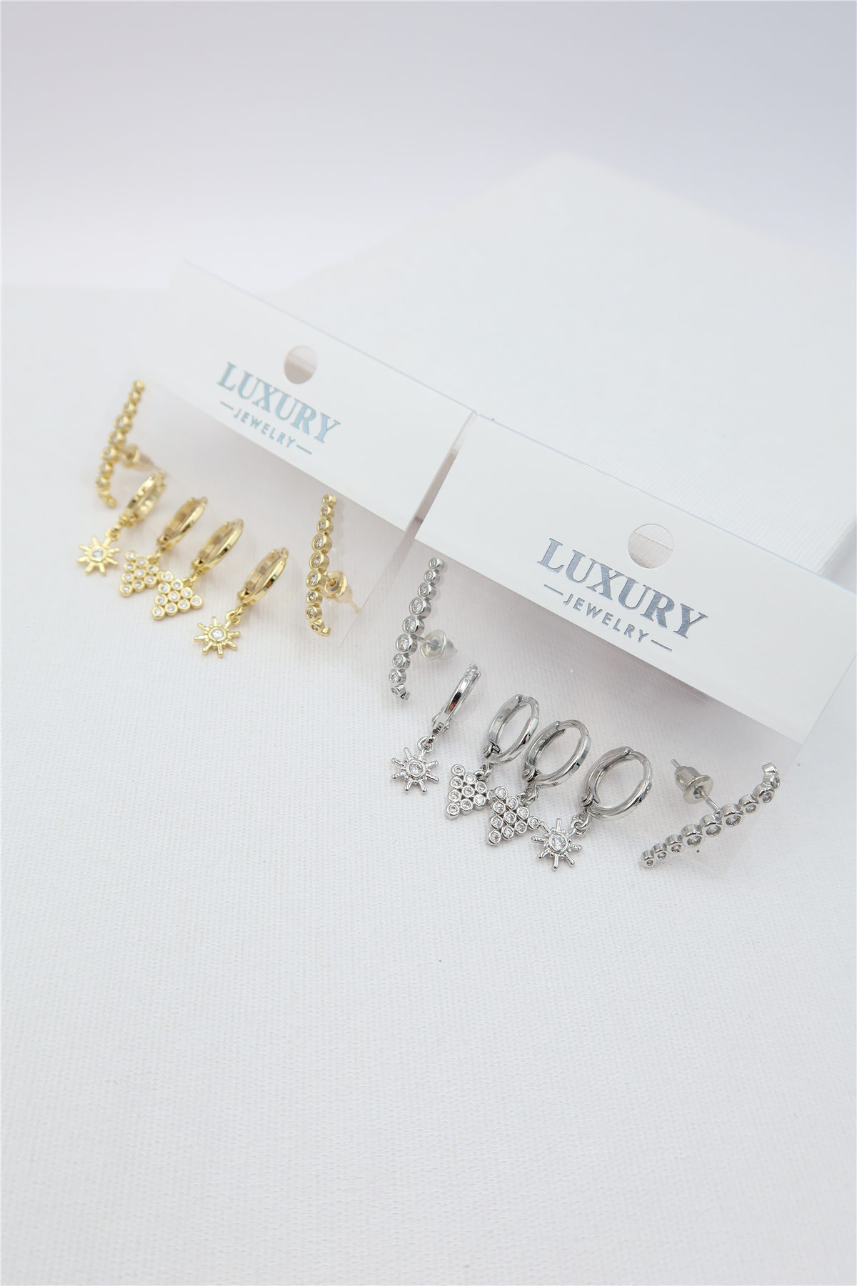 Luxury 6'lı Küpe Set