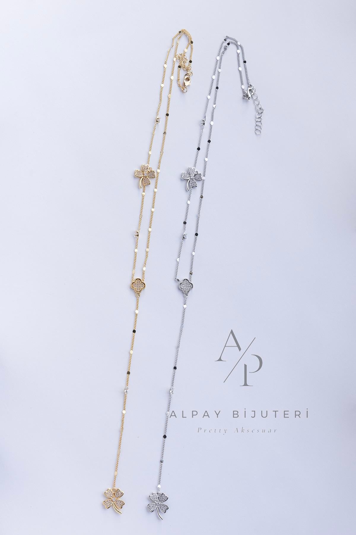 VIP Yonca Y Model Kolye