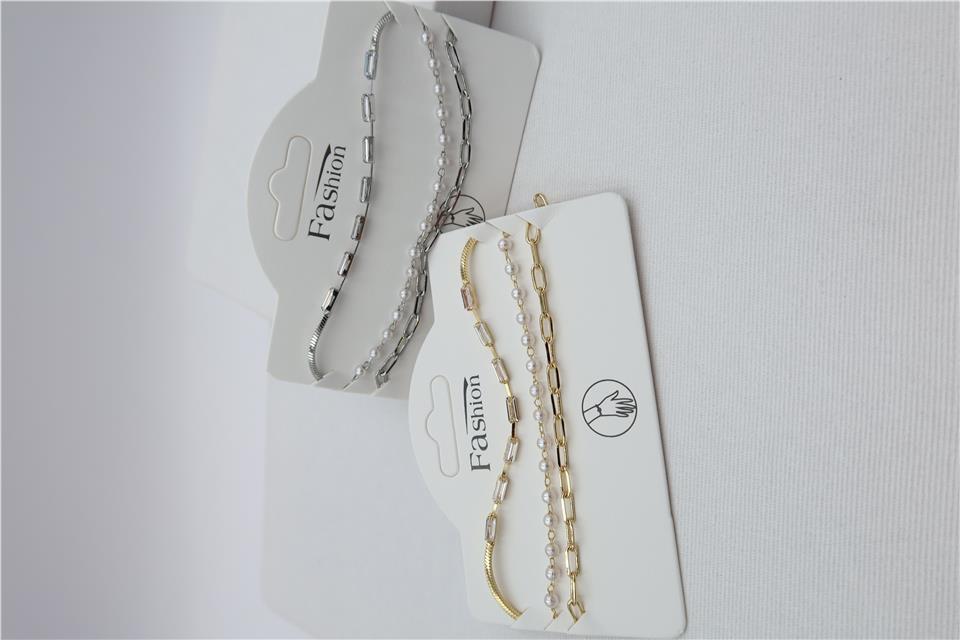 Luxury VIP Üçlü Kombin Bileklik