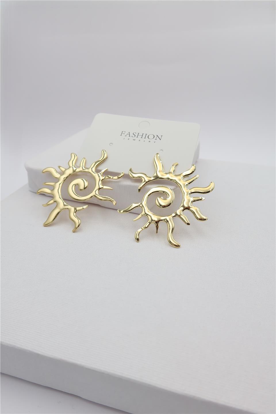 Marka Model Gold Küpe