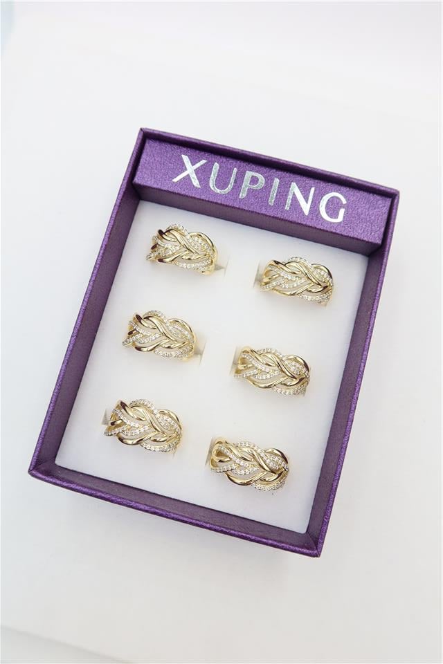 6'lı Xuping Yüzük Set