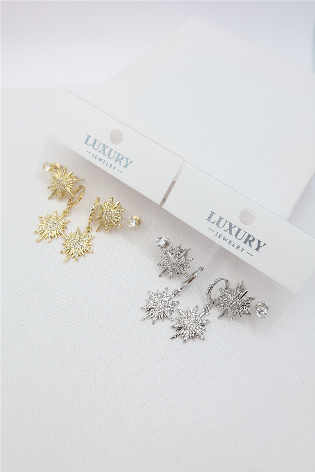 Luxury 6'lı Küpe Set