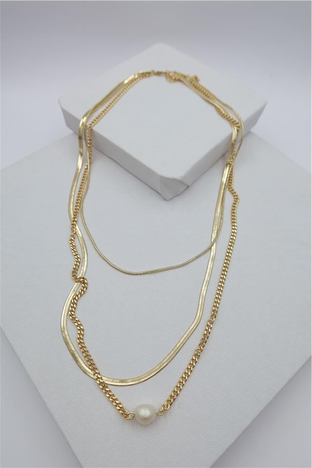 Luxury VIP Üçlü Kombin Kolye