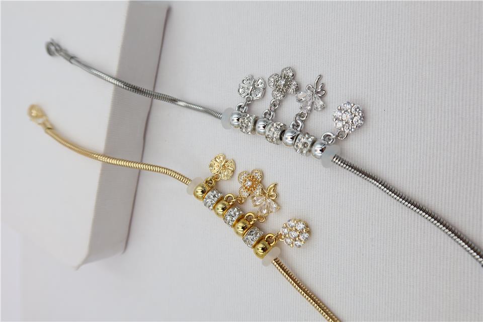 Çelik Charm Bileklik