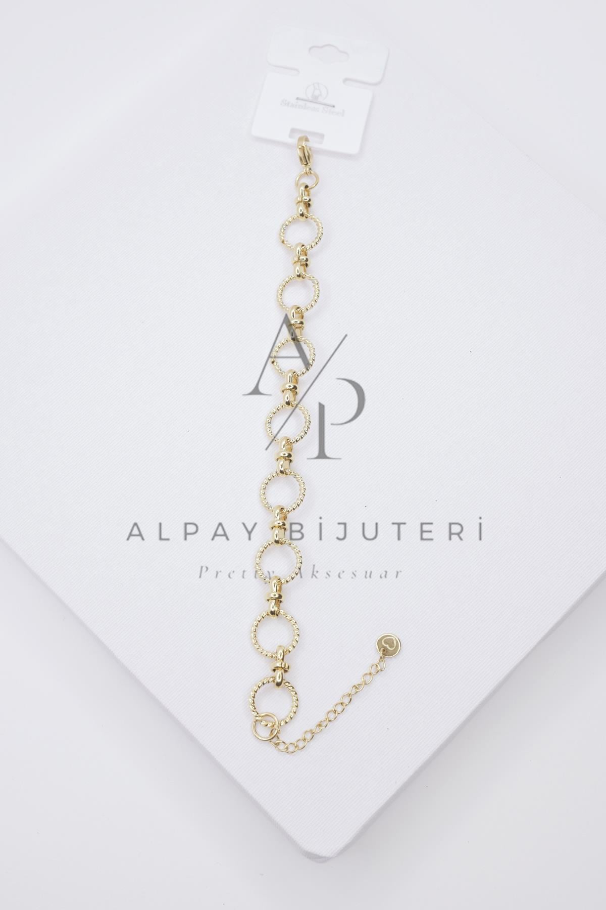 Şık Tasarım Çelik Bileklik