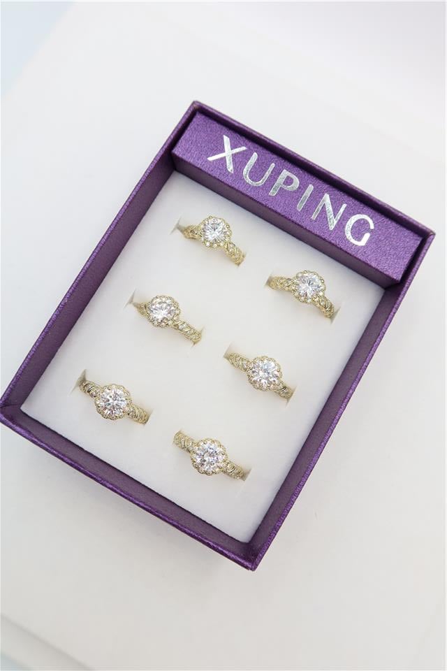 6'lı Xuping Yüzük Set