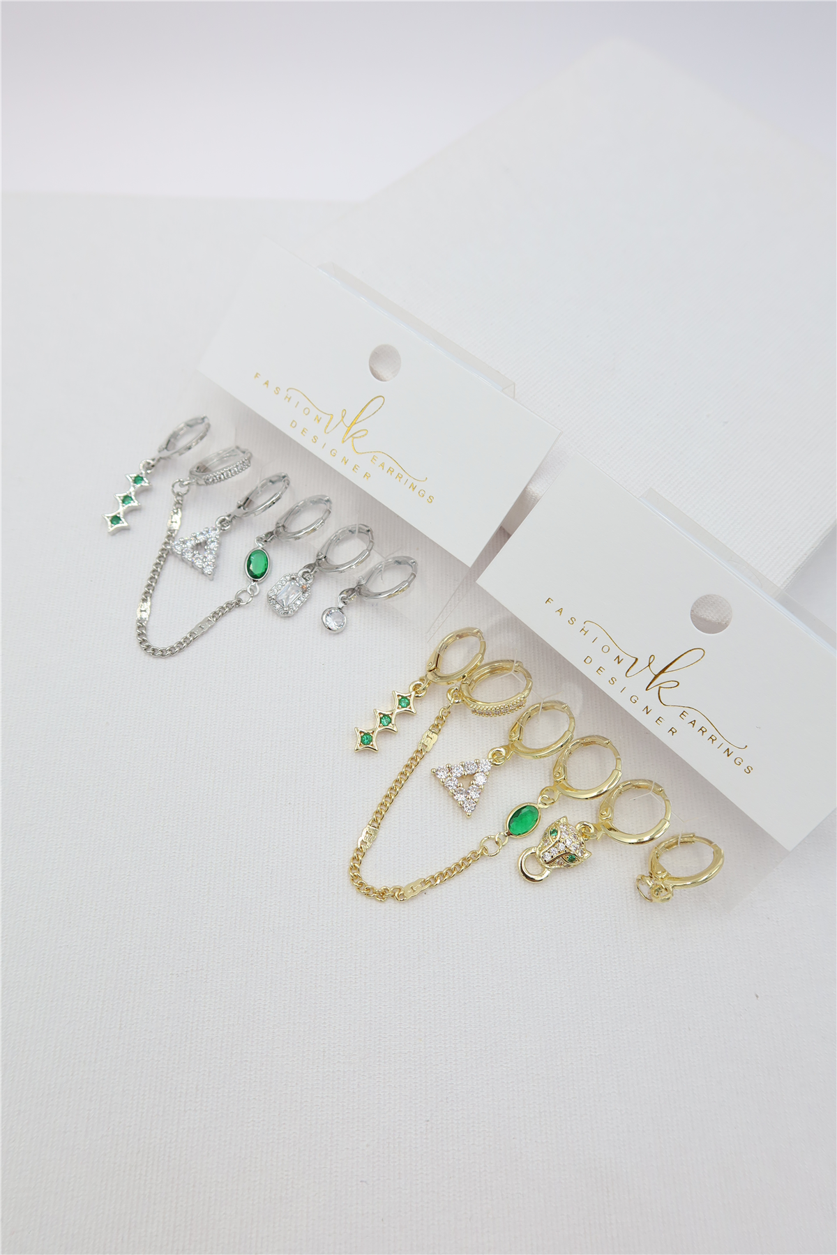 Luxury 6'lı Küpe Set