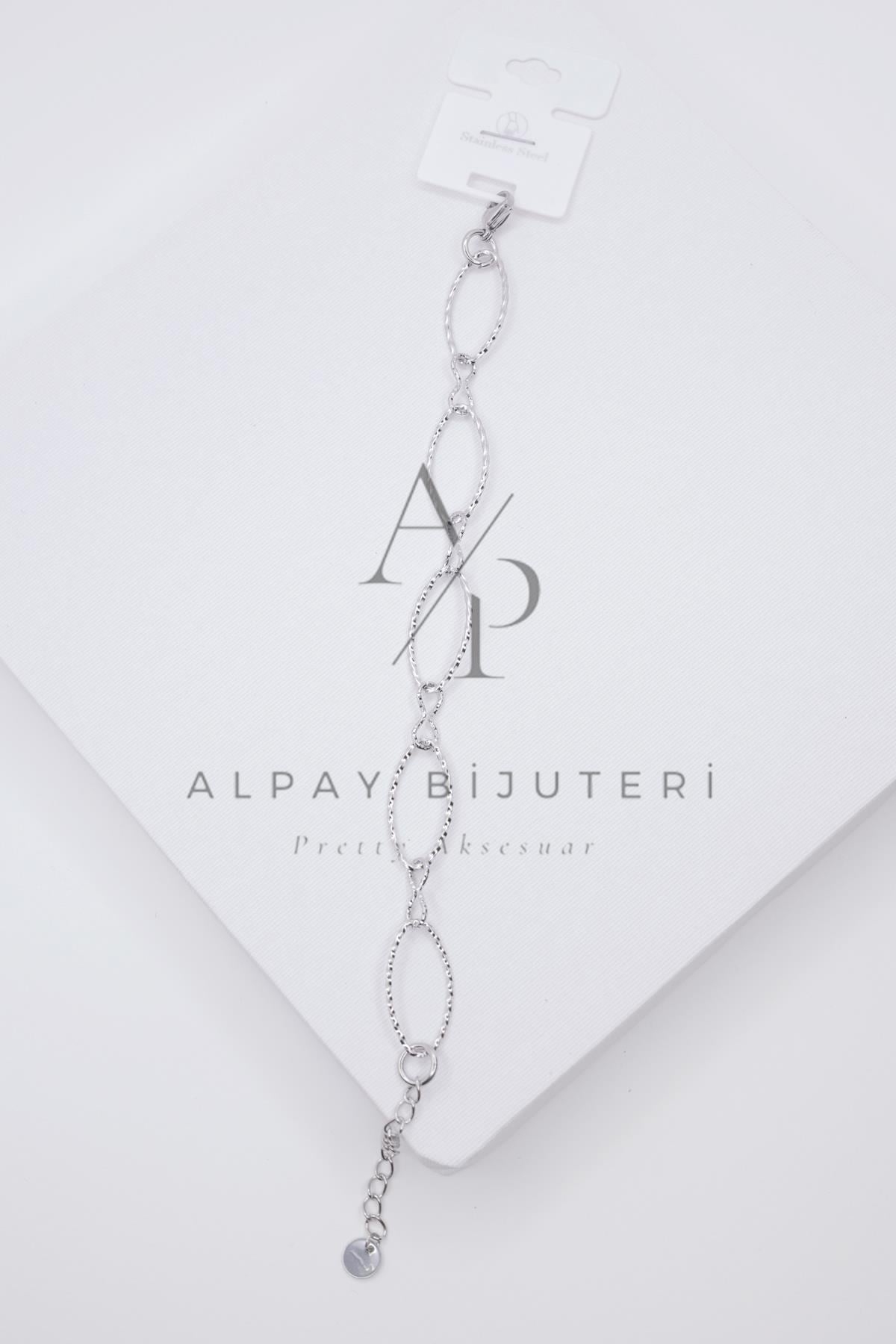 Şık Tasarım Çelik Bileklik