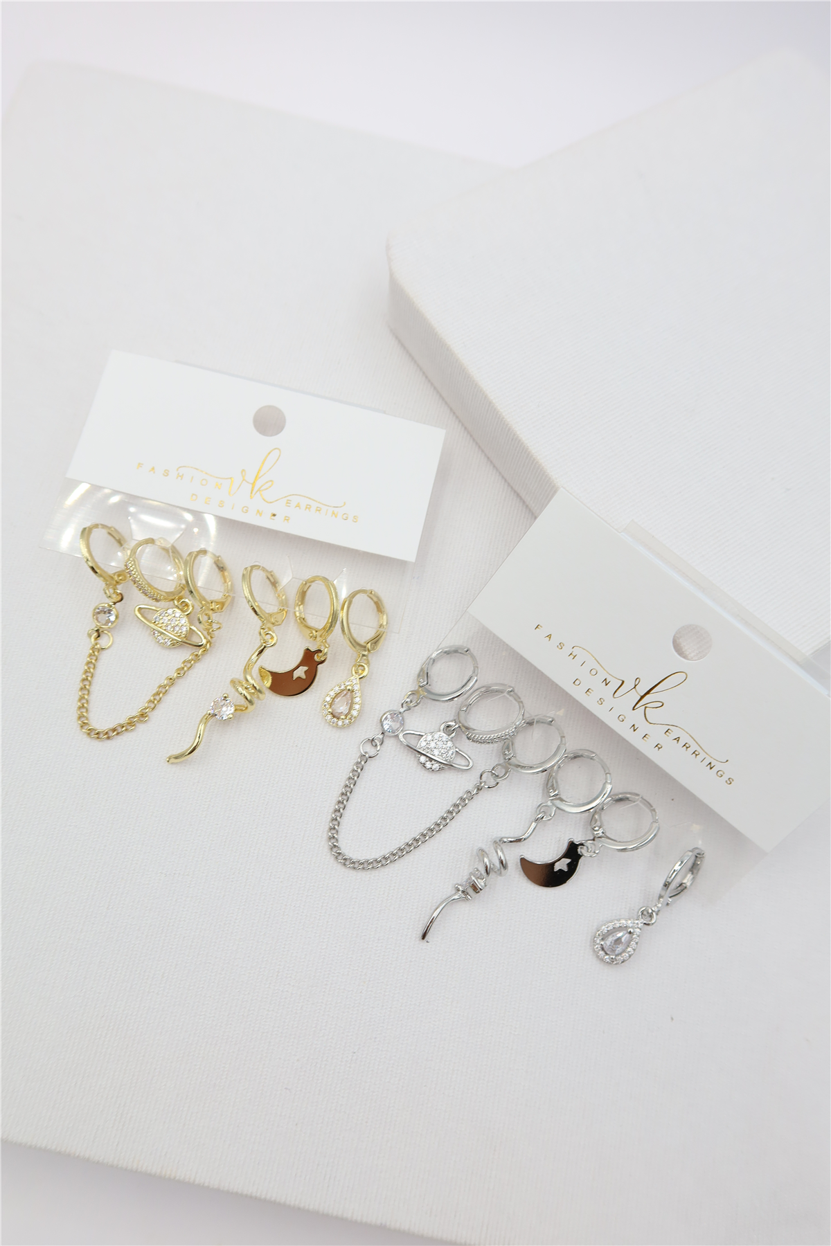 Luxury 6'lı Küpe Set