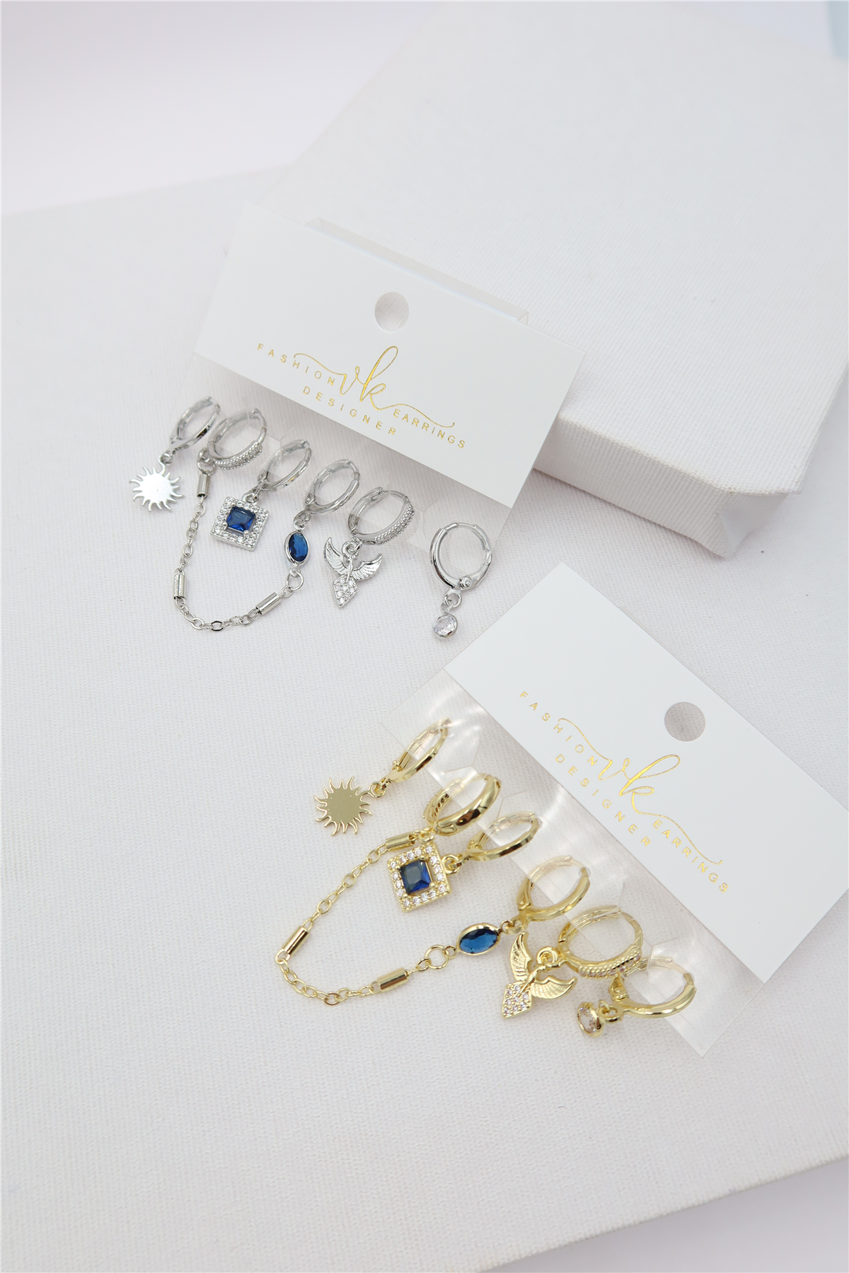 Luxury 6'lı Küpe Set