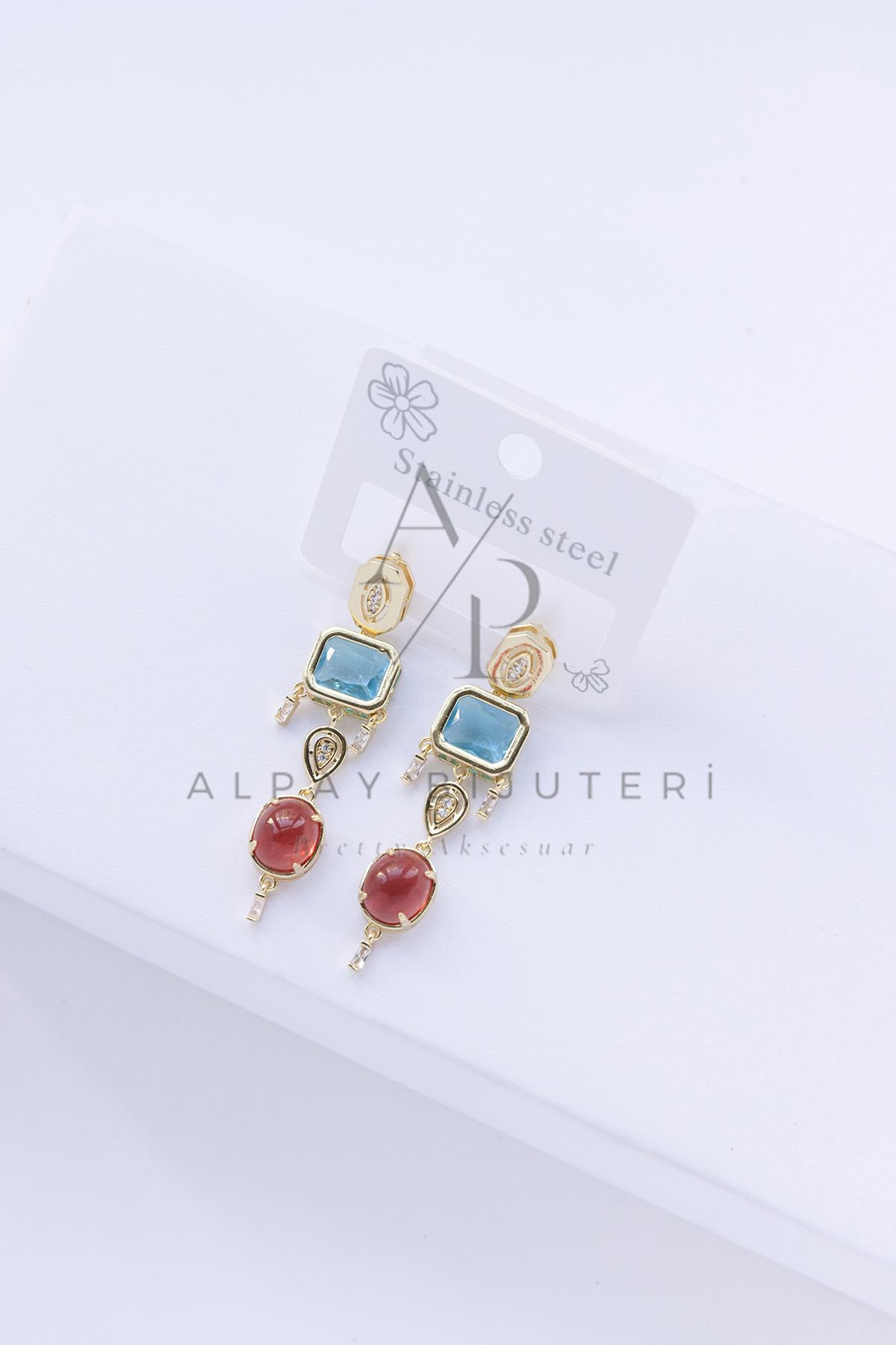 Şık Tasarım Çelik Küpe