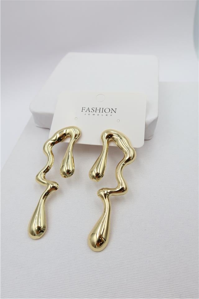 Marka Model Gold Küpe