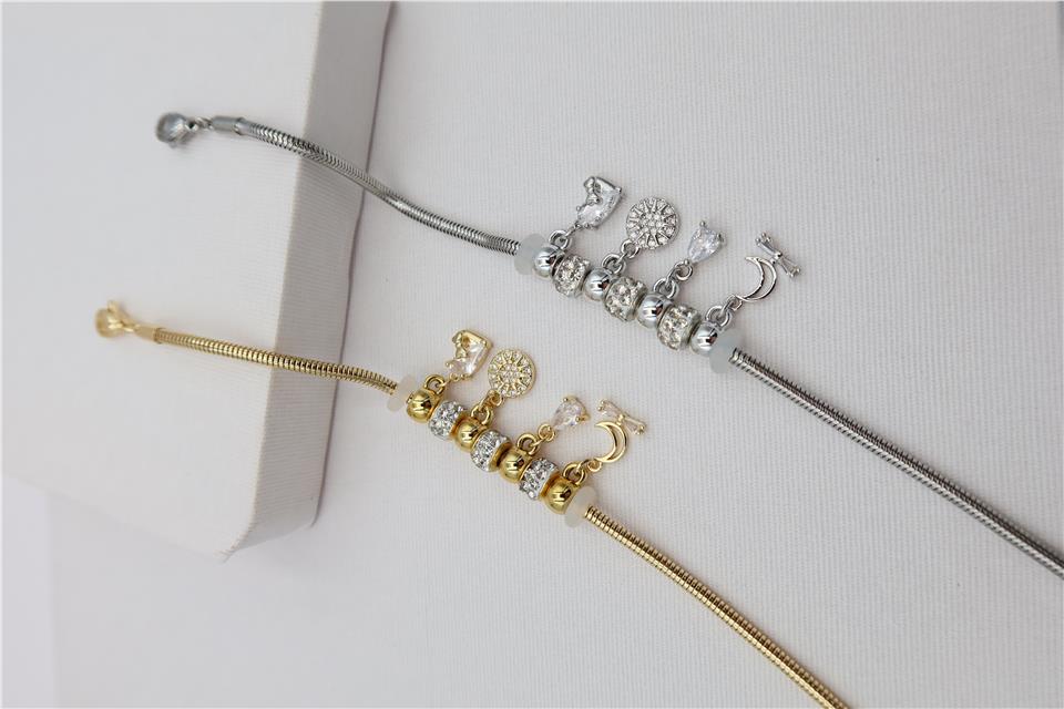 Çelik Charm Bileklik